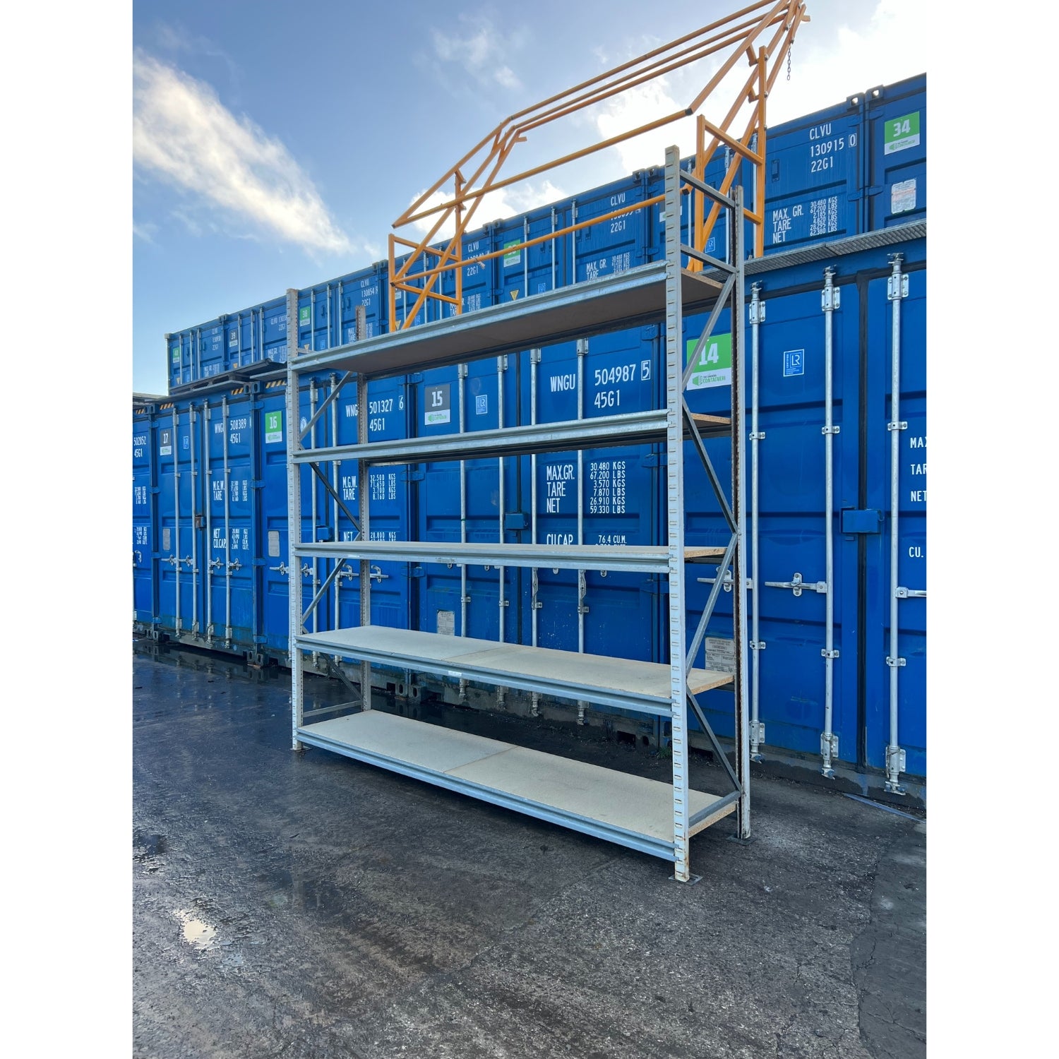 Used Apex Longspan Racking - 3000mm High - 600mm Deep - 2950mm Wide - Starter Bay
