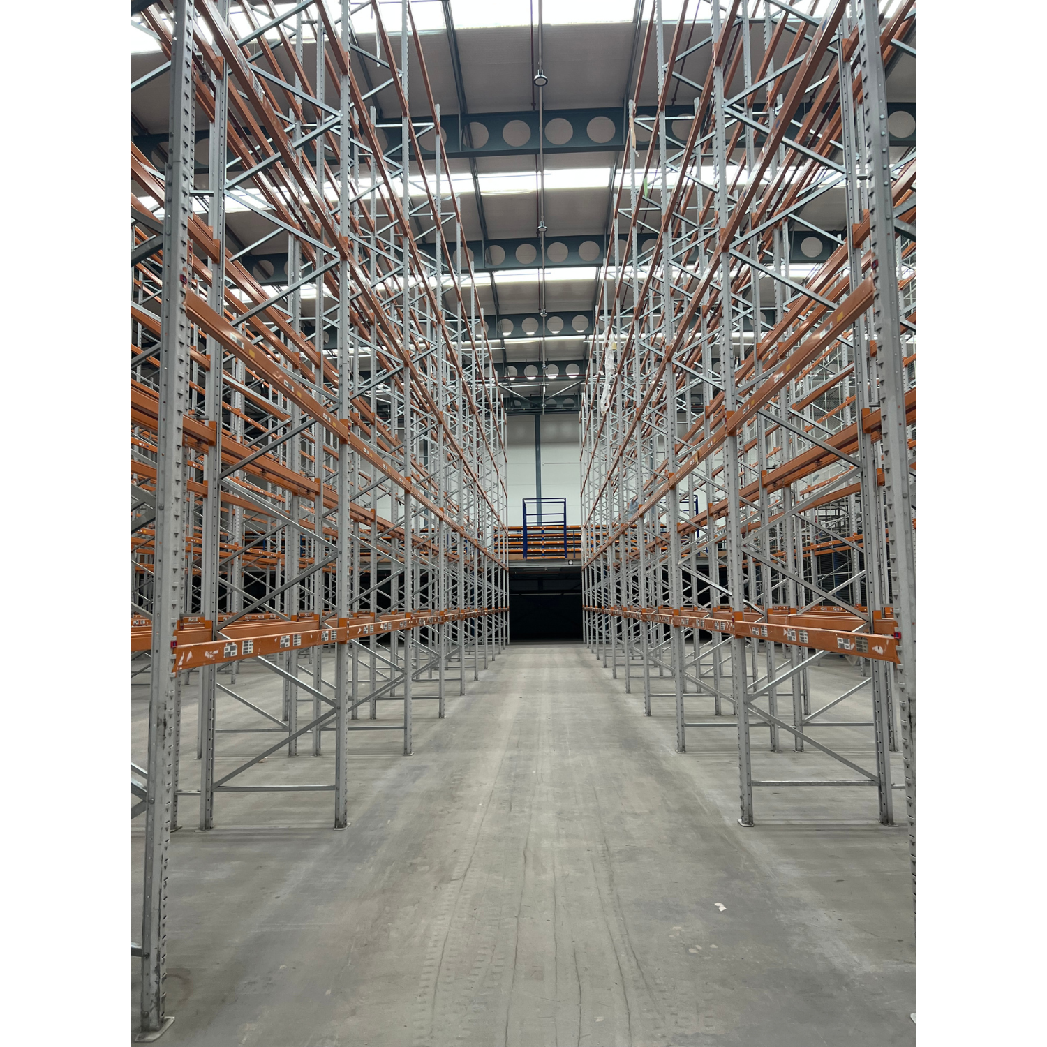 Used Apex Pallet Racking 10 Joined Bays - 7200mm High - 1100mm Deep - 3 Tonne Beams