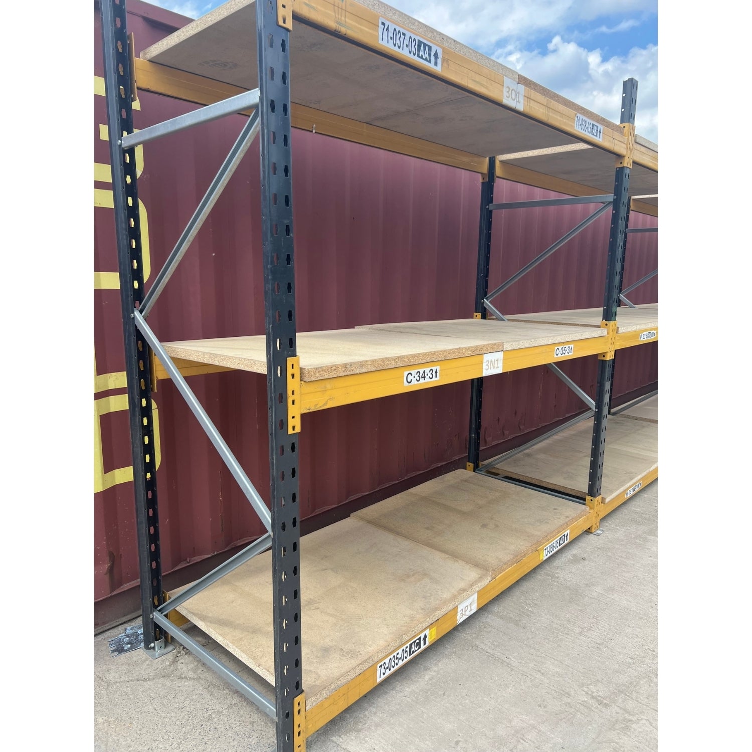 Used Link 51 Racking - 2000mm High - 850mm Deep - 2850mm Wide - Choose Amount of Bays - 3 Levels
