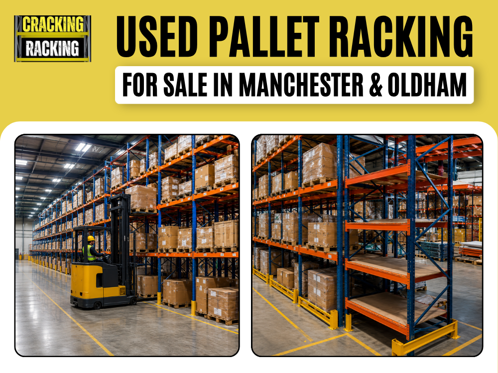 Used Pallet Racking for Sale in Manchester & Oldham: Prices, Sizes & Fast Quotes