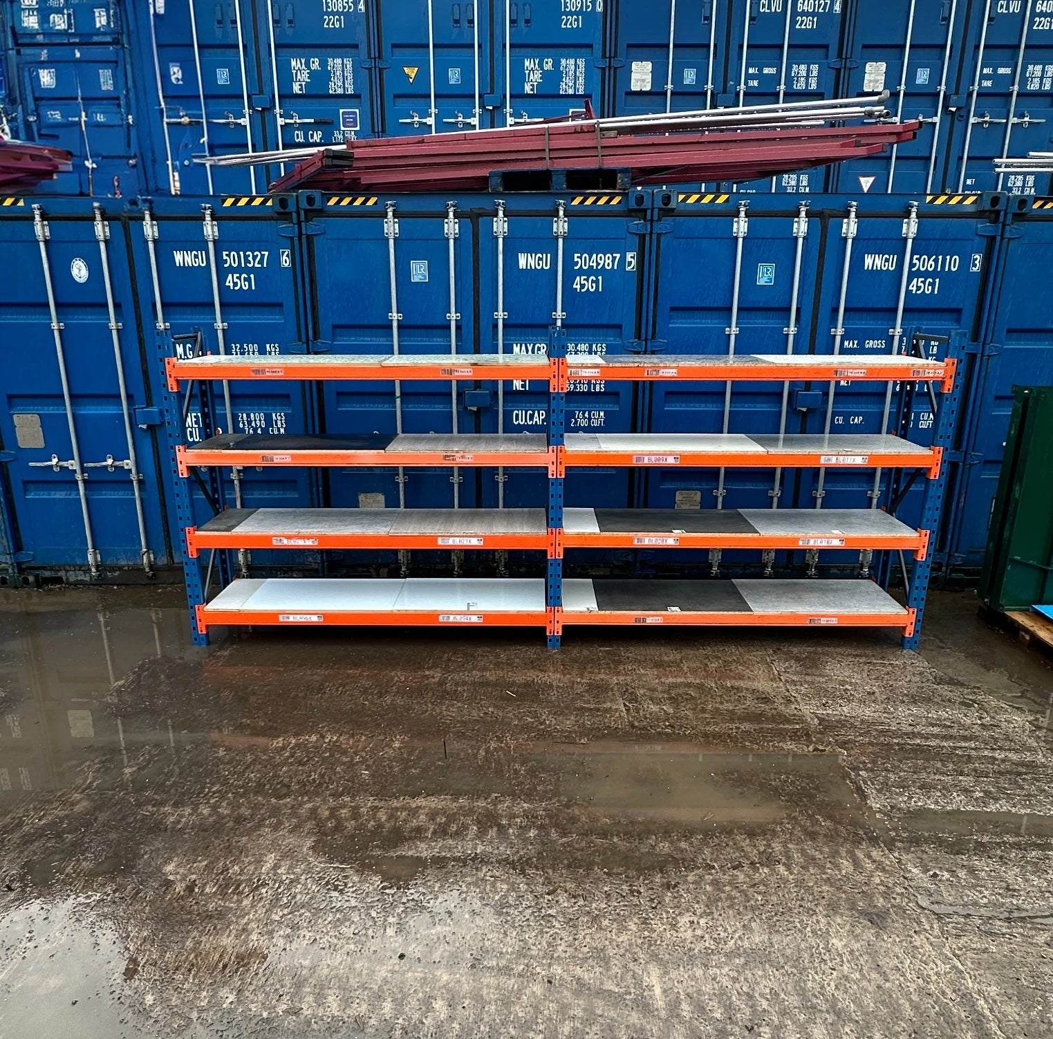 Used PSS Shelving - 2030mm High - 4 Levels