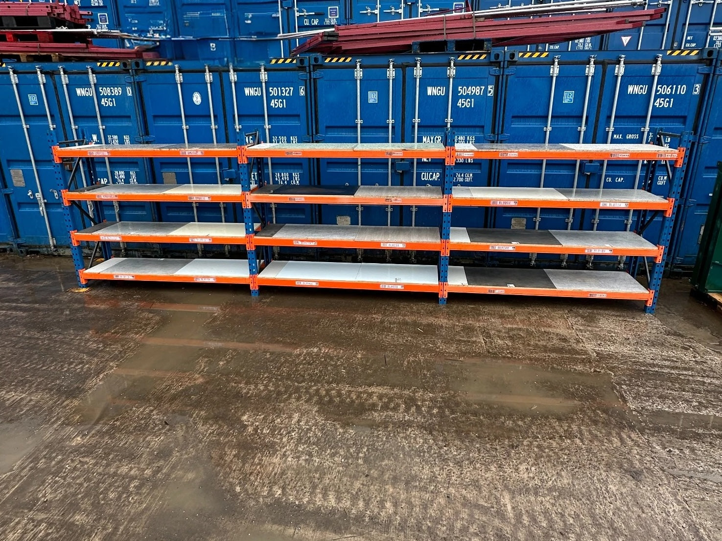 Used PSS Shelving - 2030mm High - 4 Levels