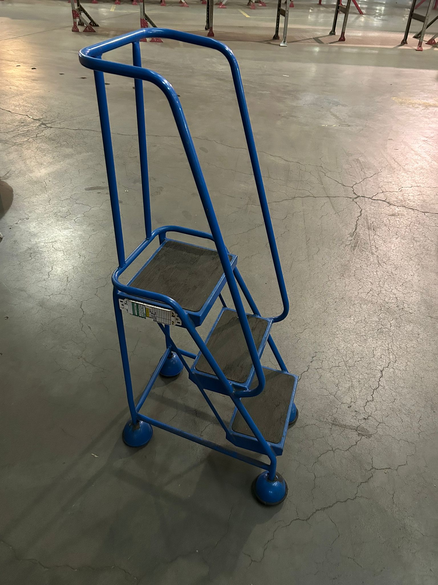 Used Mobile Safety Warehouse Steps - 3 Treads