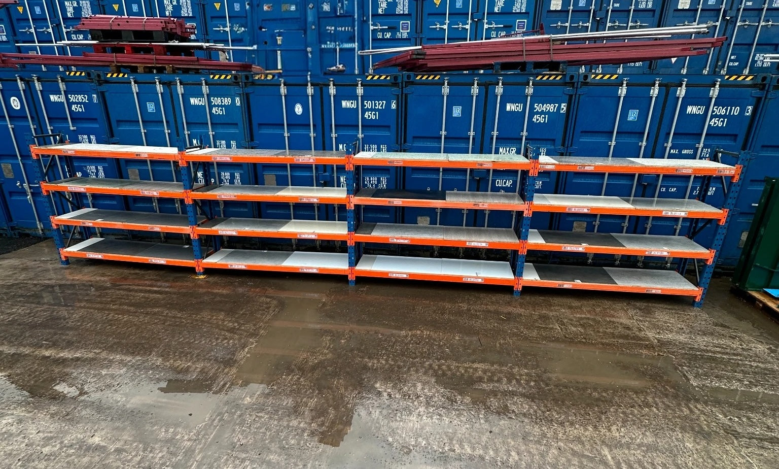 Used PSS Shelving - 2030mm High - 4 Levels