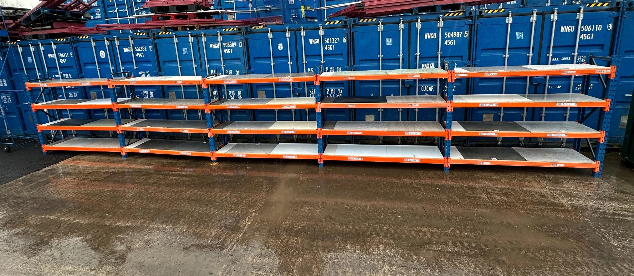 Used PSS Shelving - 2030mm High - 4 Levels