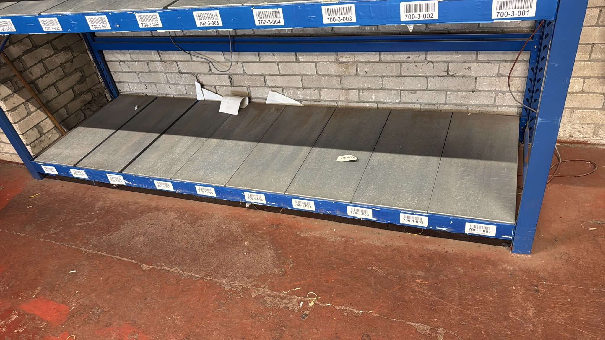 Used Longspan Shelving - Choose Bay Option - Metal Drop in Panels