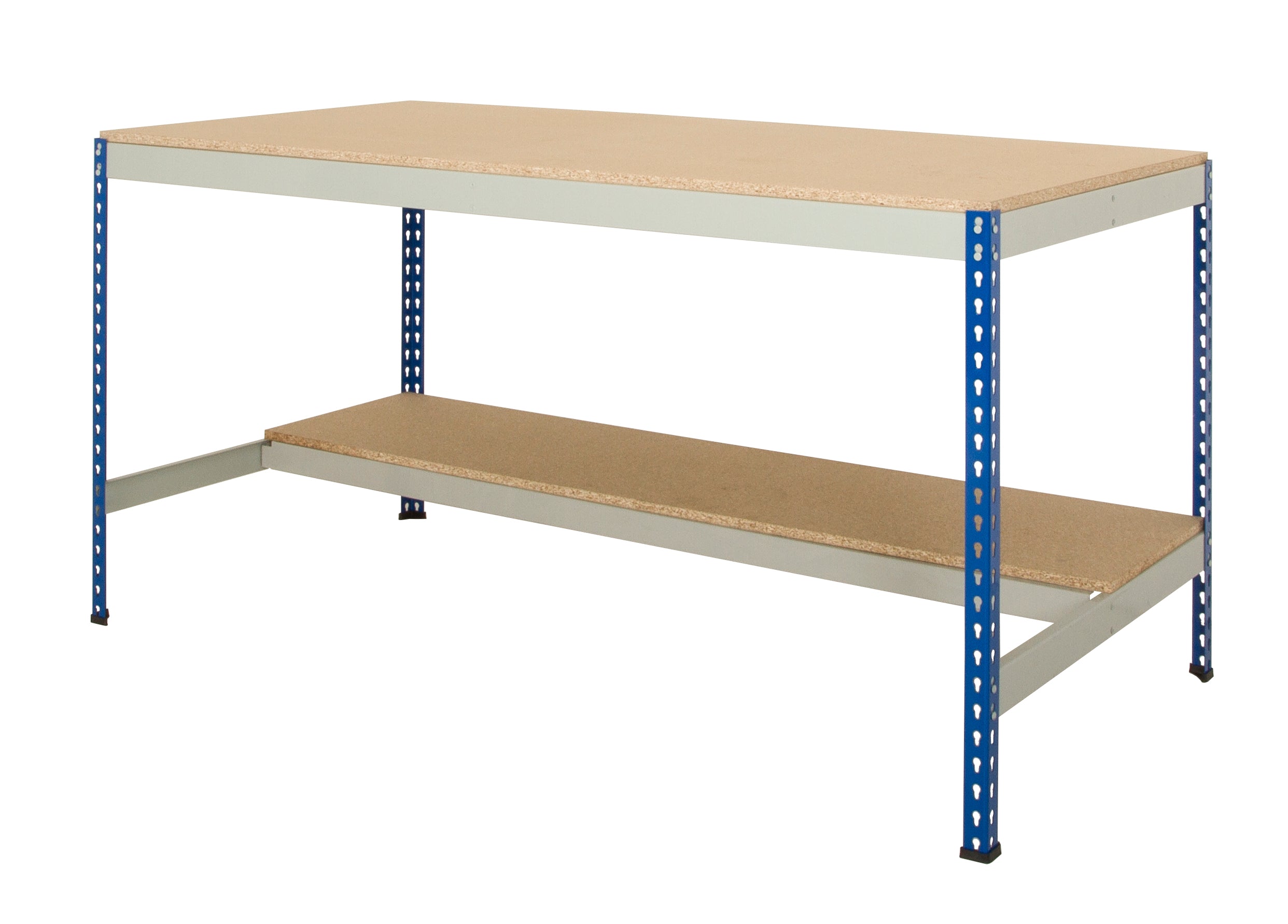 Rivet Workbench - Half Undershelf - Chipboard or MFC Top