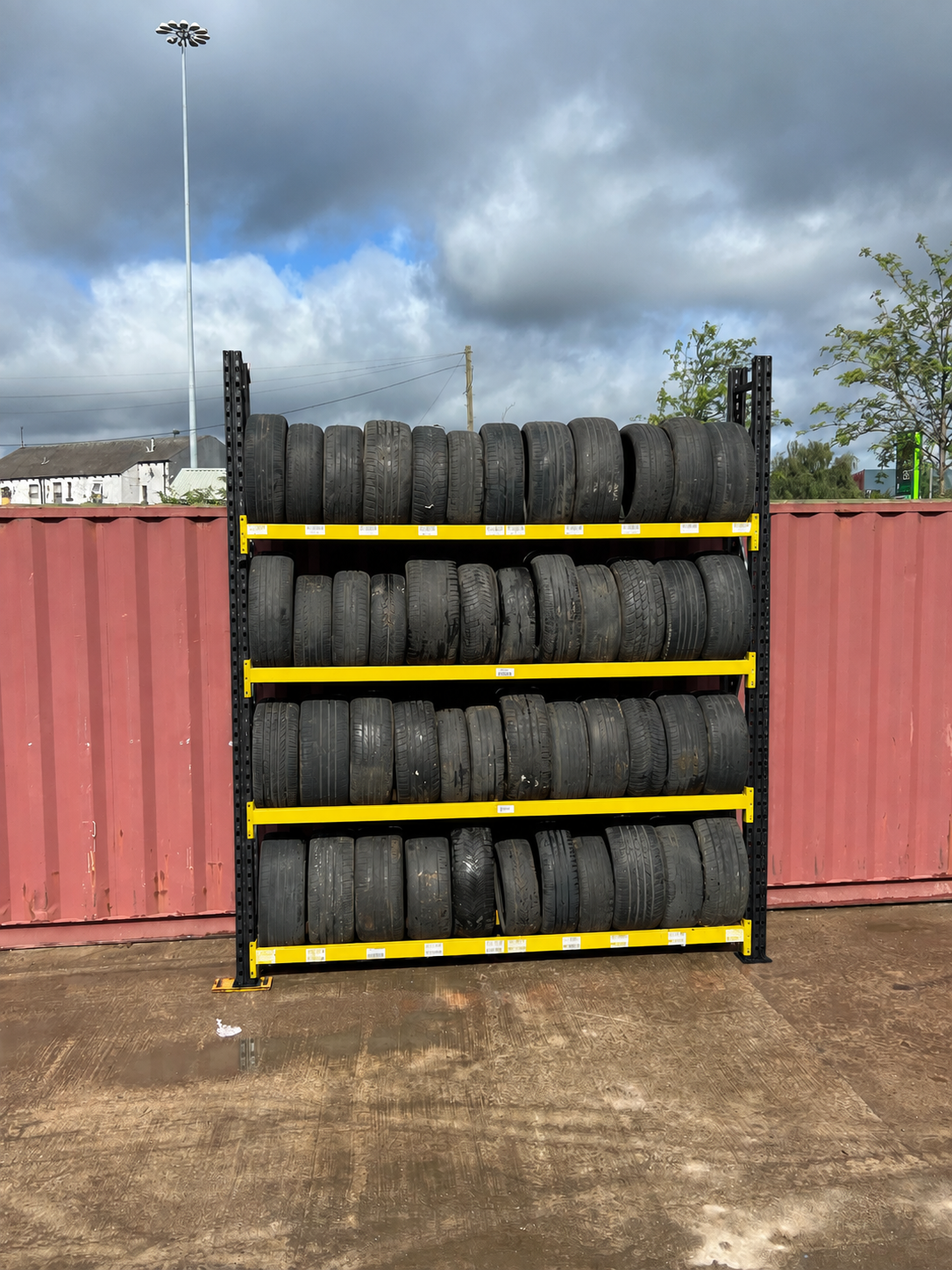 Used Link 51 Tyre Bay - 3000mm High - 4 Levels - Starter Bay