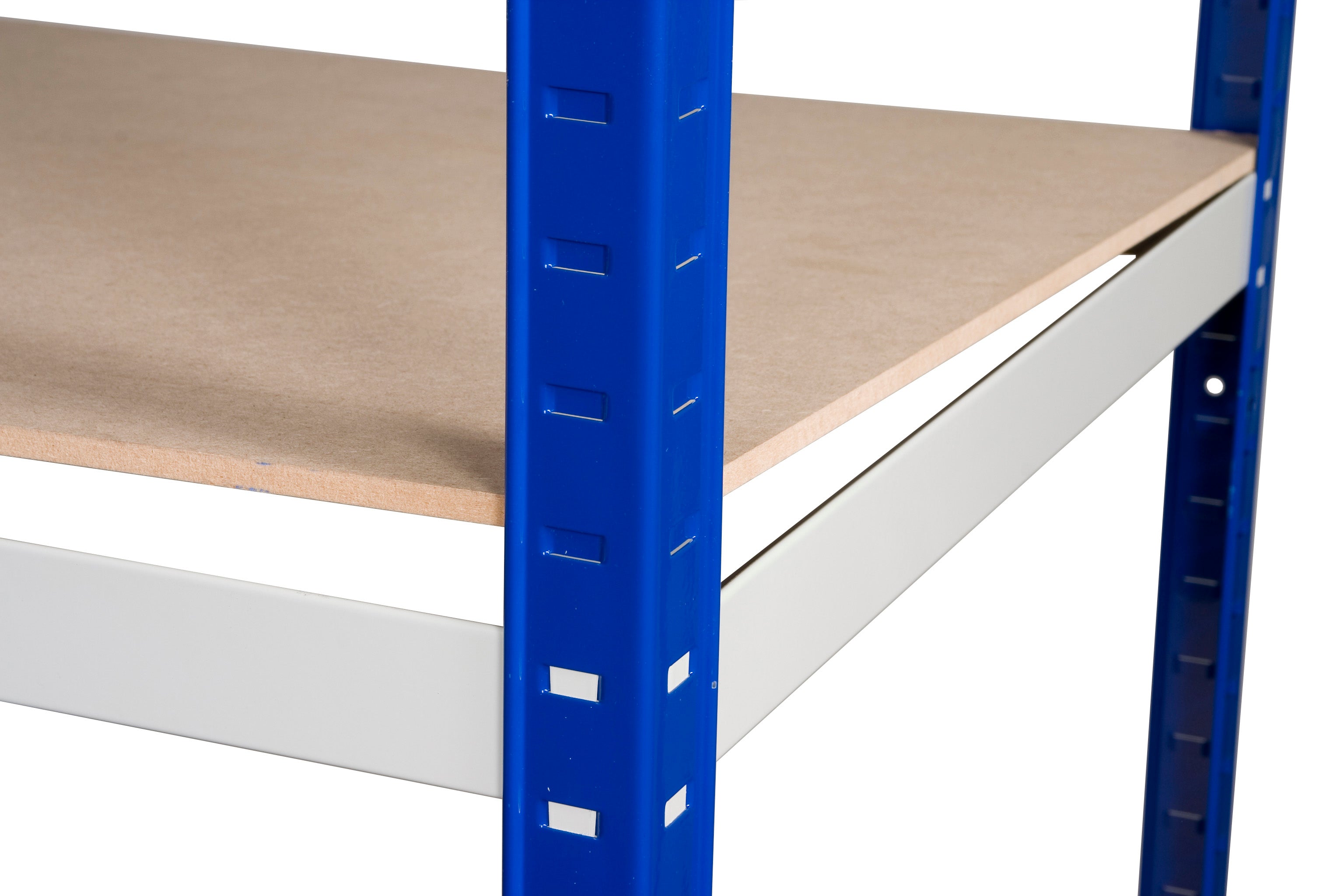 Clicka 265 Garage Boltless Shelving - 5 Levels Complete with MDF Boards