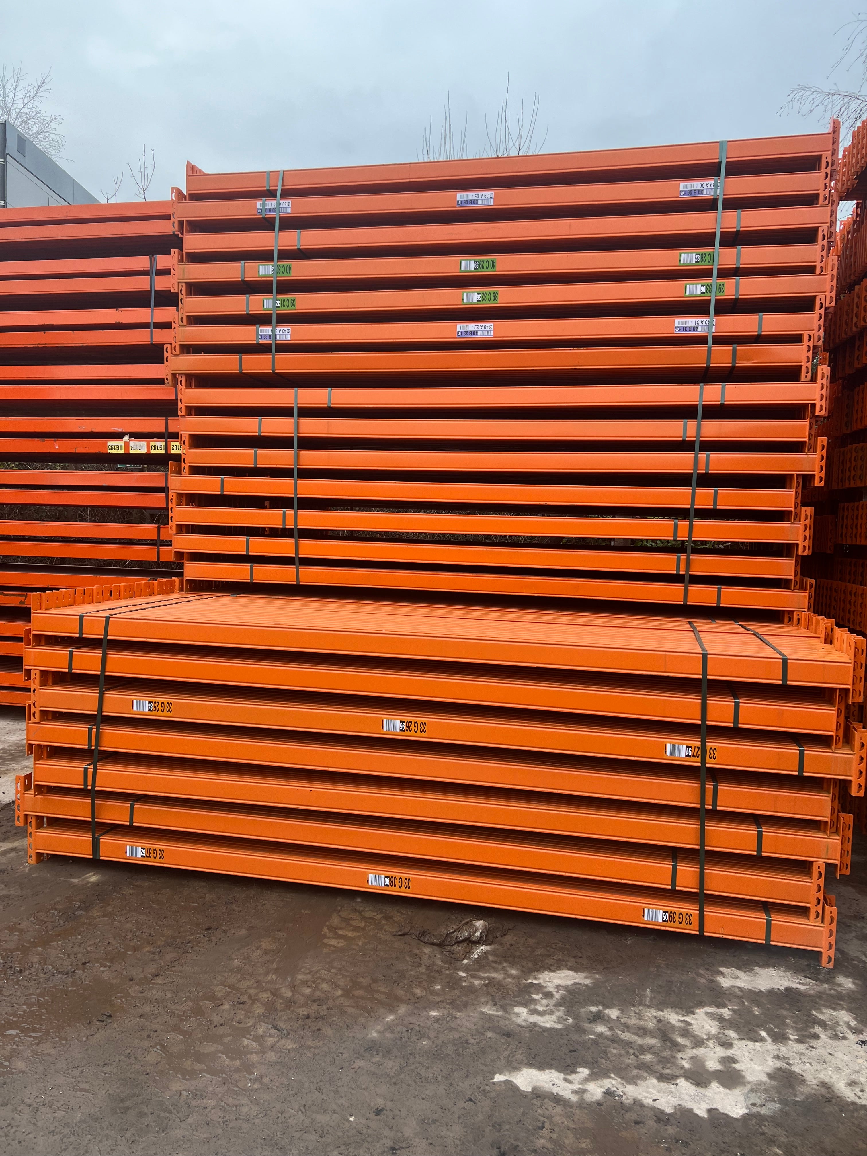 Used Stow Pallet Racking - 10/20/50/100 Joined Bays