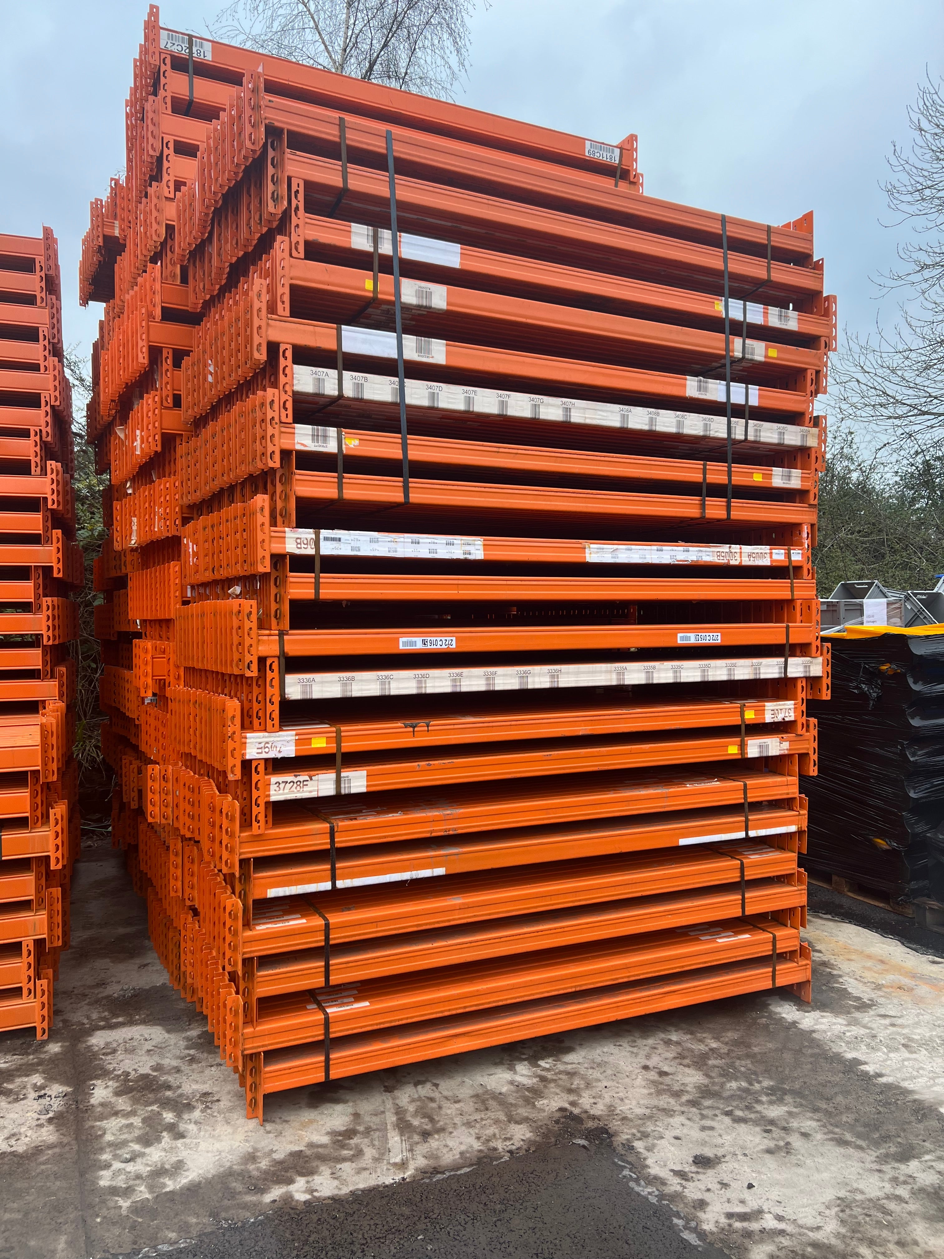 Used Stow Pallet Racking - 10/20/50/100 Joined Bays