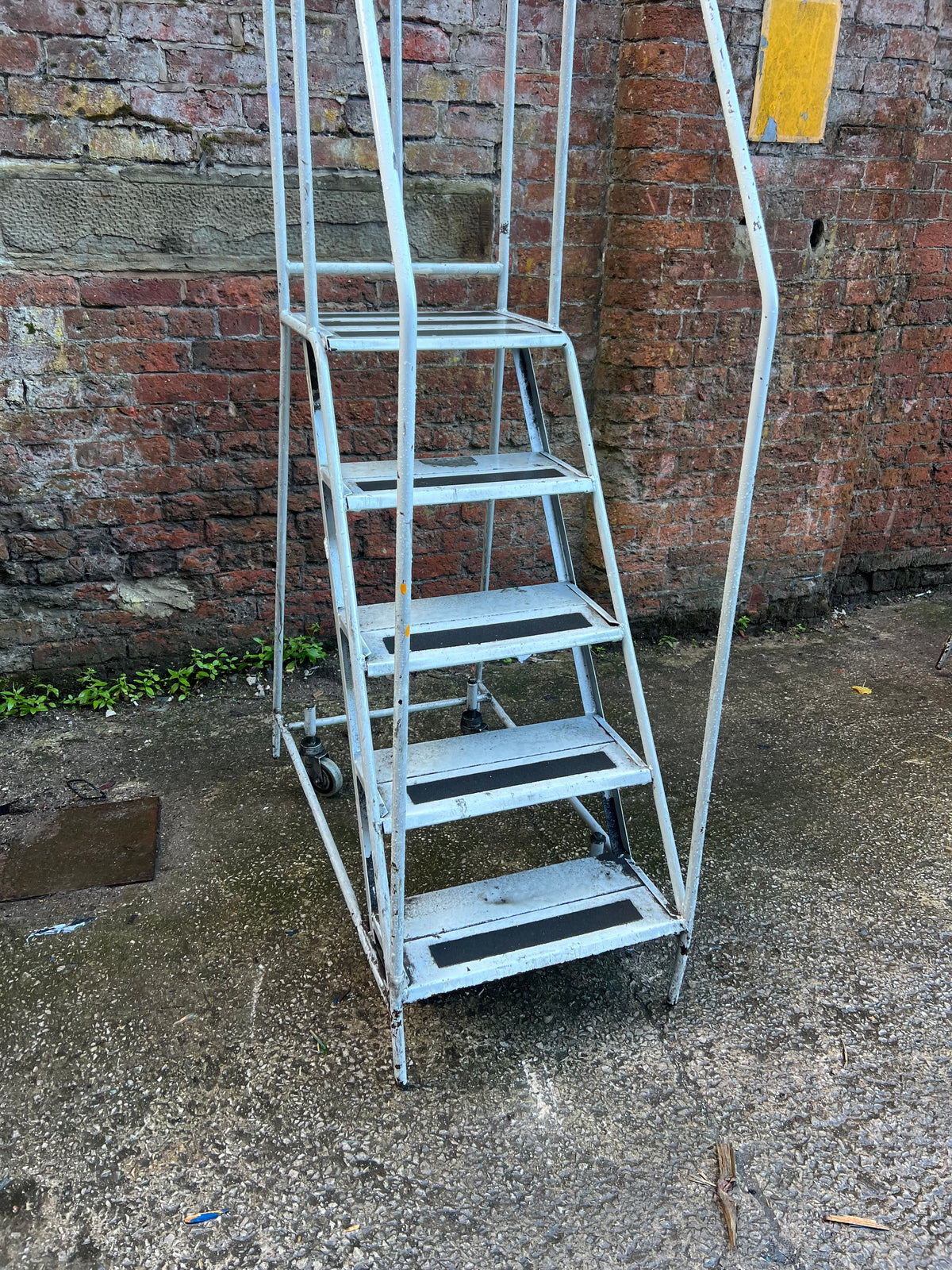 Used Mobile Warehouse Ladders - Various Heights