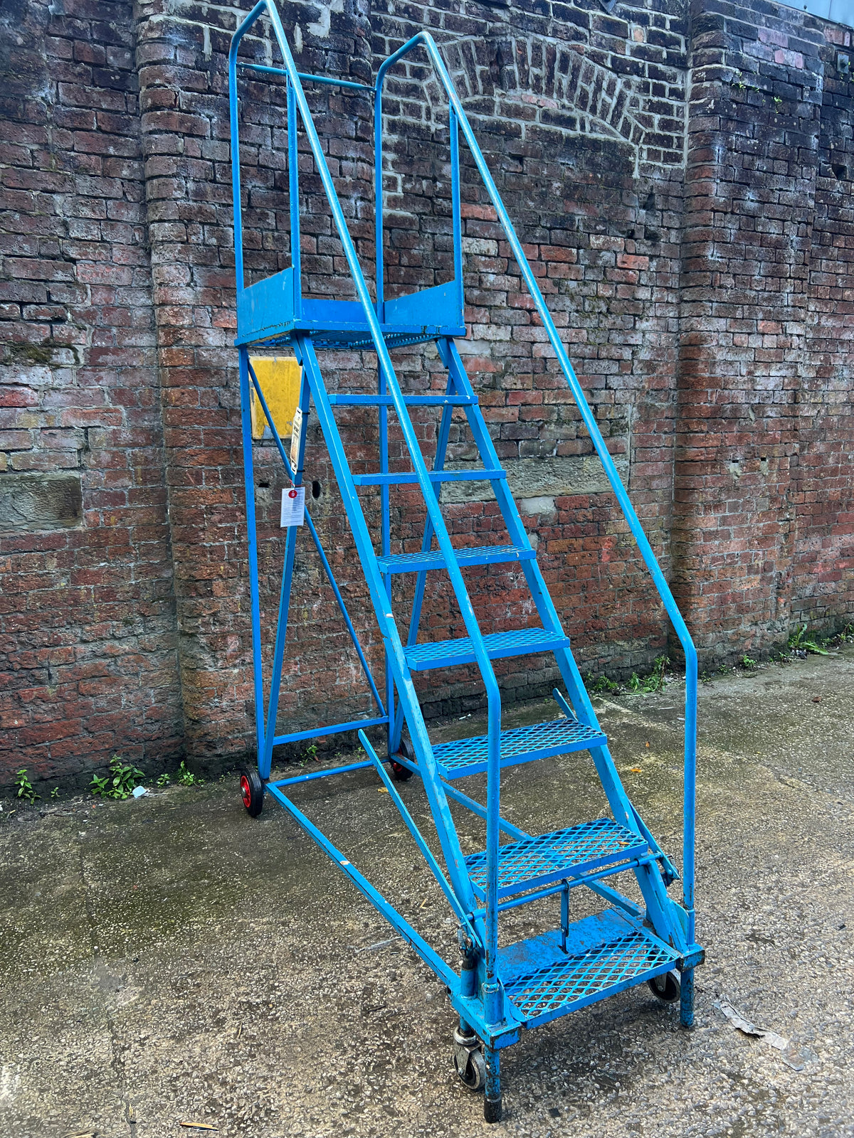 Used Mobile Warehouse Ladders - Various Heights