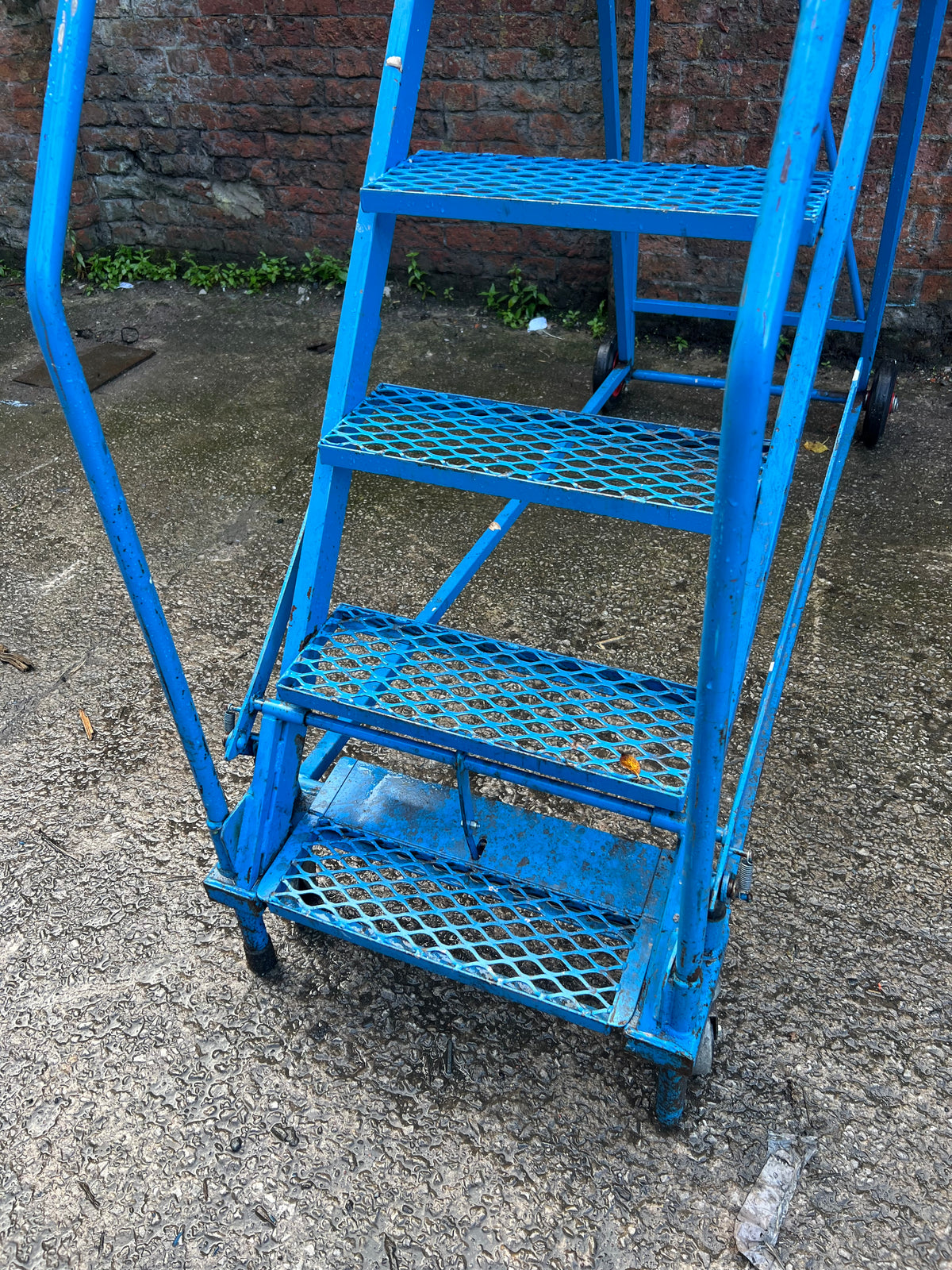 Used Mobile Warehouse Ladders - Various Heights