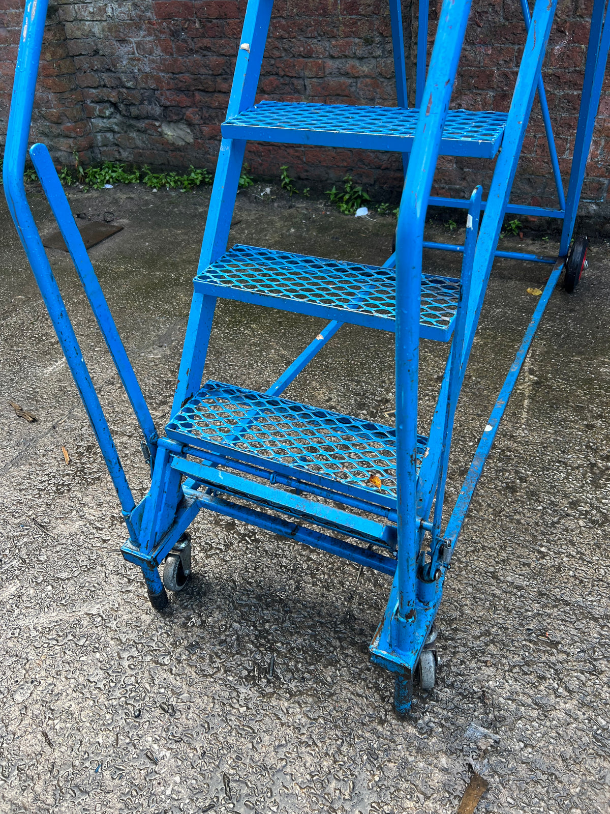 Used Mobile Warehouse Ladders - Various Heights