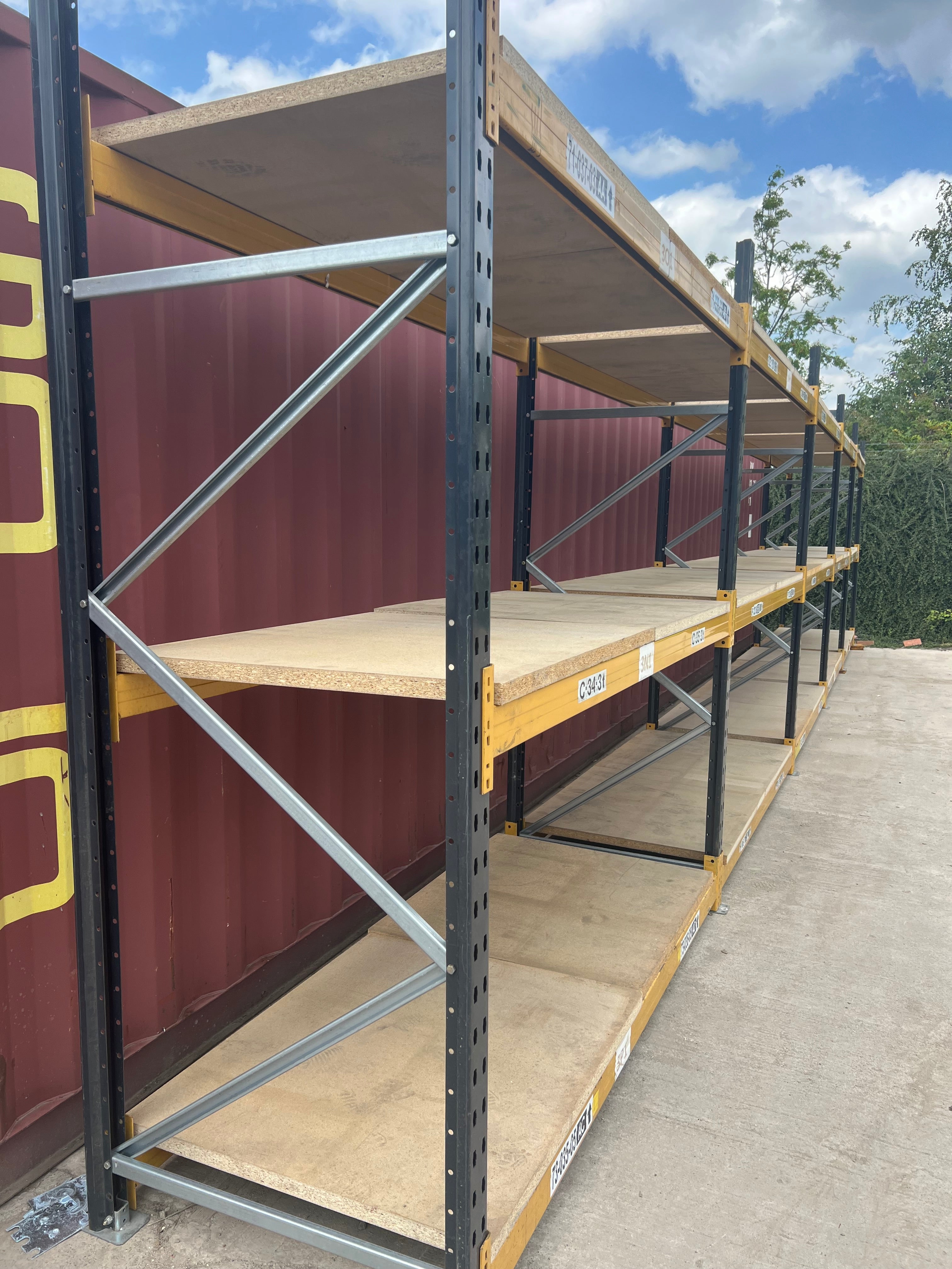 Used Link 51 Racking - 2000mm High - 850mm Deep - 2850mm Wide - Choose Amount of Bays - 3 Levels