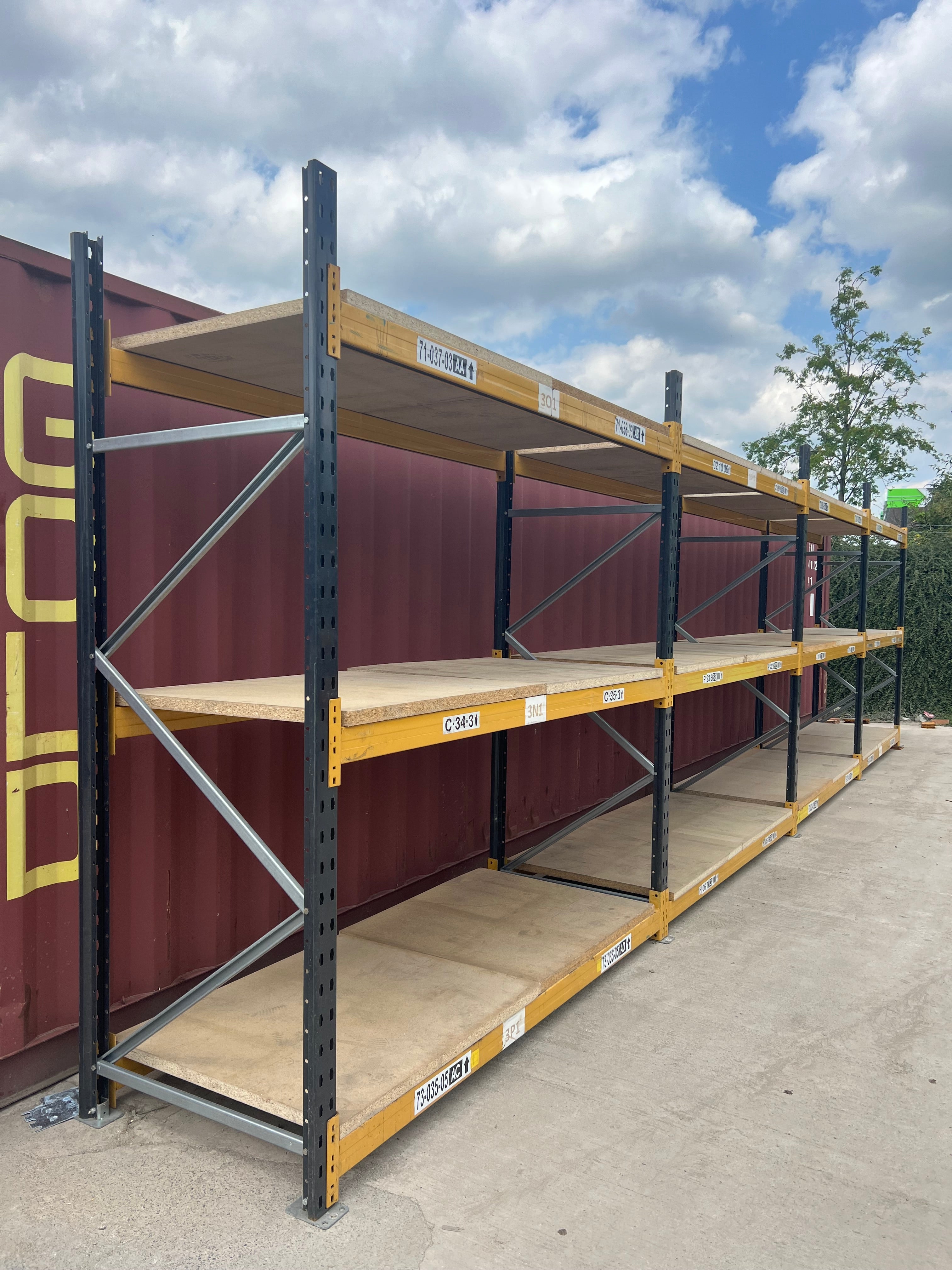 Used Link 51 Racking - 2000mm High - 850mm Deep - 2850mm Wide - Choose Amount of Bays - 3 Levels
