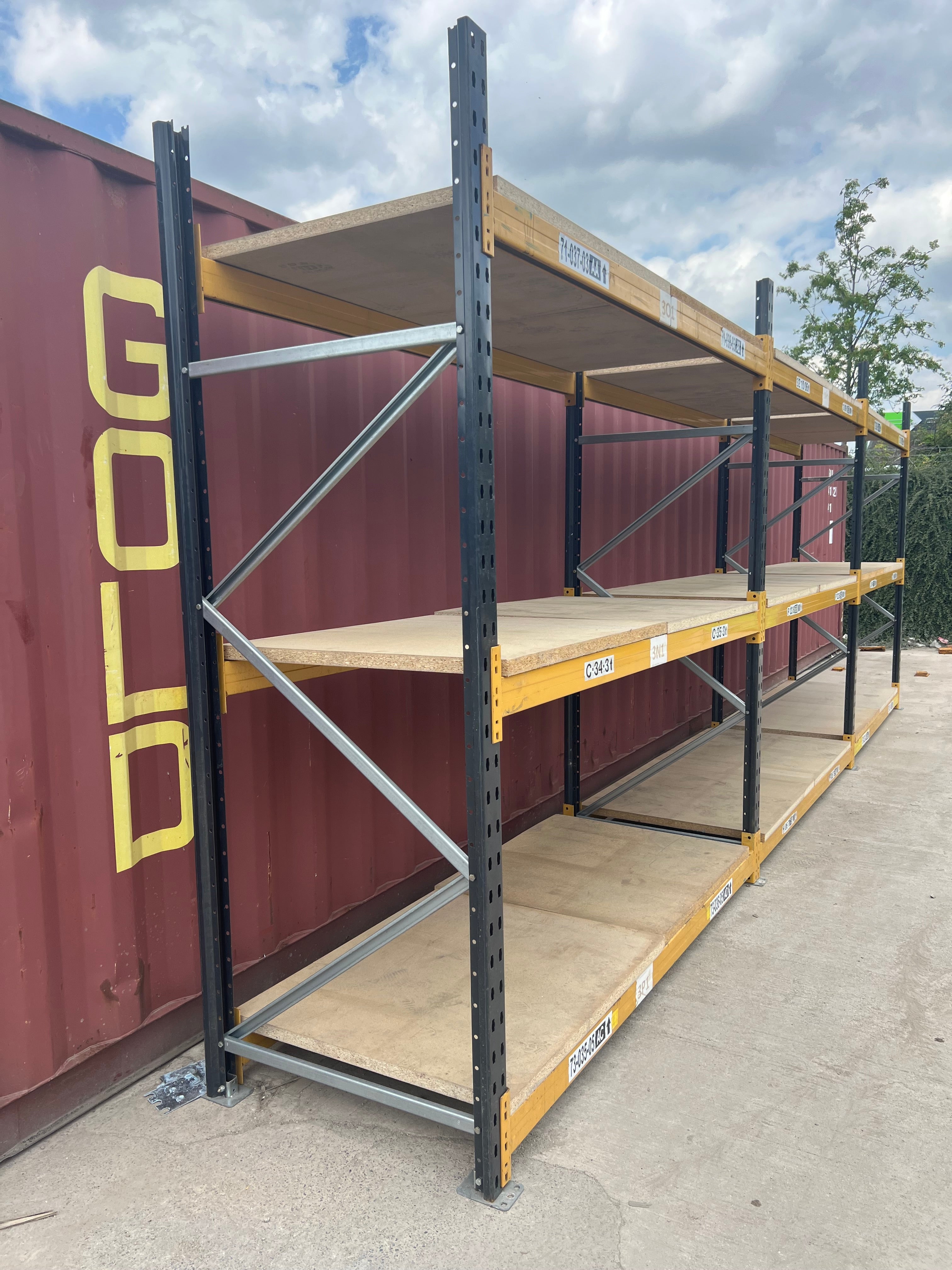 Used Link 51 Racking - 2000mm High - 850mm Deep - 2850mm Wide - Choose Amount of Bays - 3 Levels