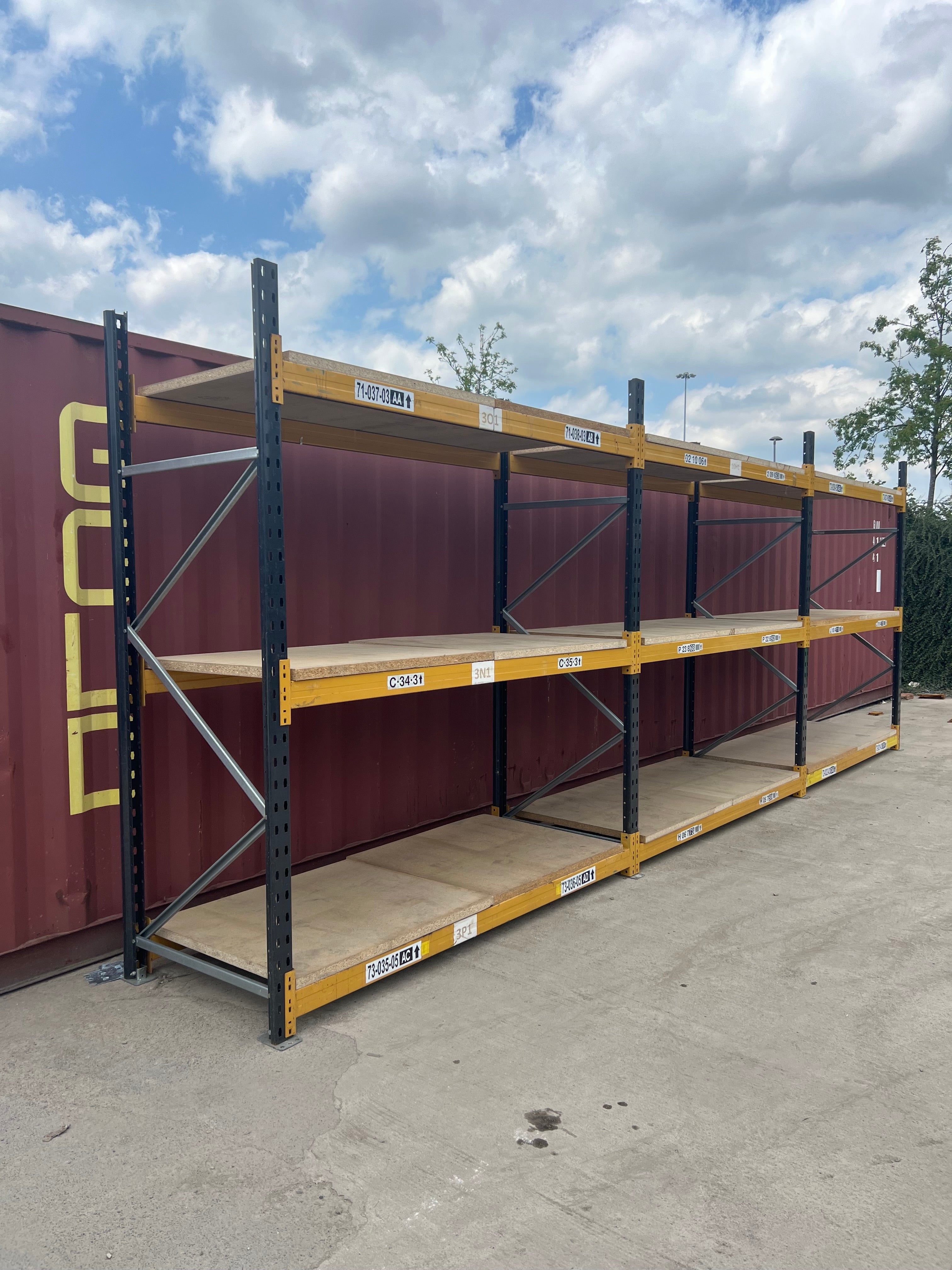 Used Link 51 Racking - 2000mm High - 850mm Deep - 2850mm Wide - Choose Amount of Bays - 3 Levels