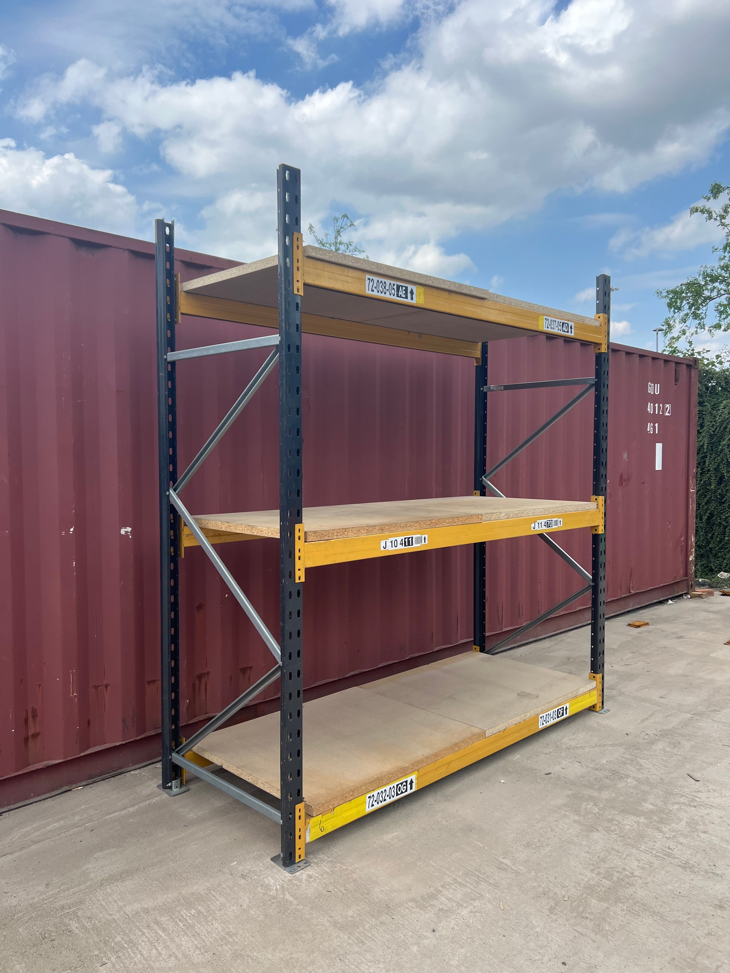 Used Link 51 Racking - 2000mm High - 850mm Deep - 2850mm Wide - Choose Amount of Bays - 3 Levels