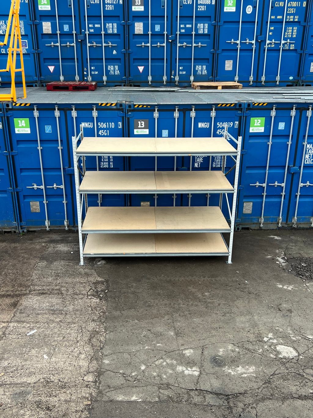 Used Apex Longspan Racking - 2500mm High - 1200mm Deep - 2950mm Wide - Starter Bay