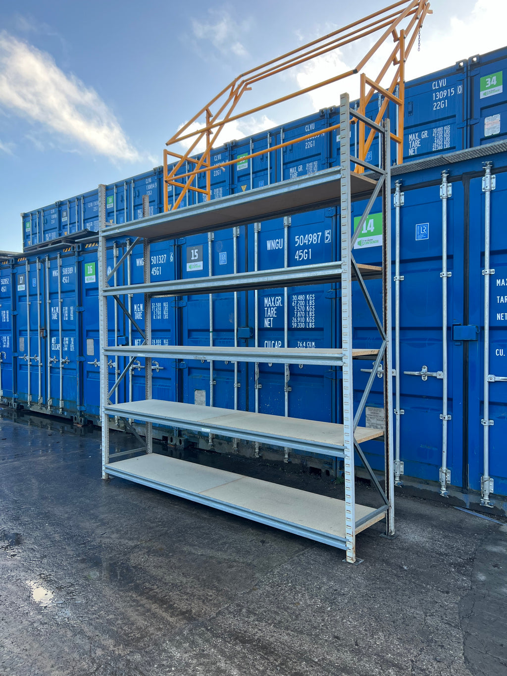 Used Apex Longspan Racking - 3000mm High - 600mm Deep - 2950mm Wide - Starter Bay