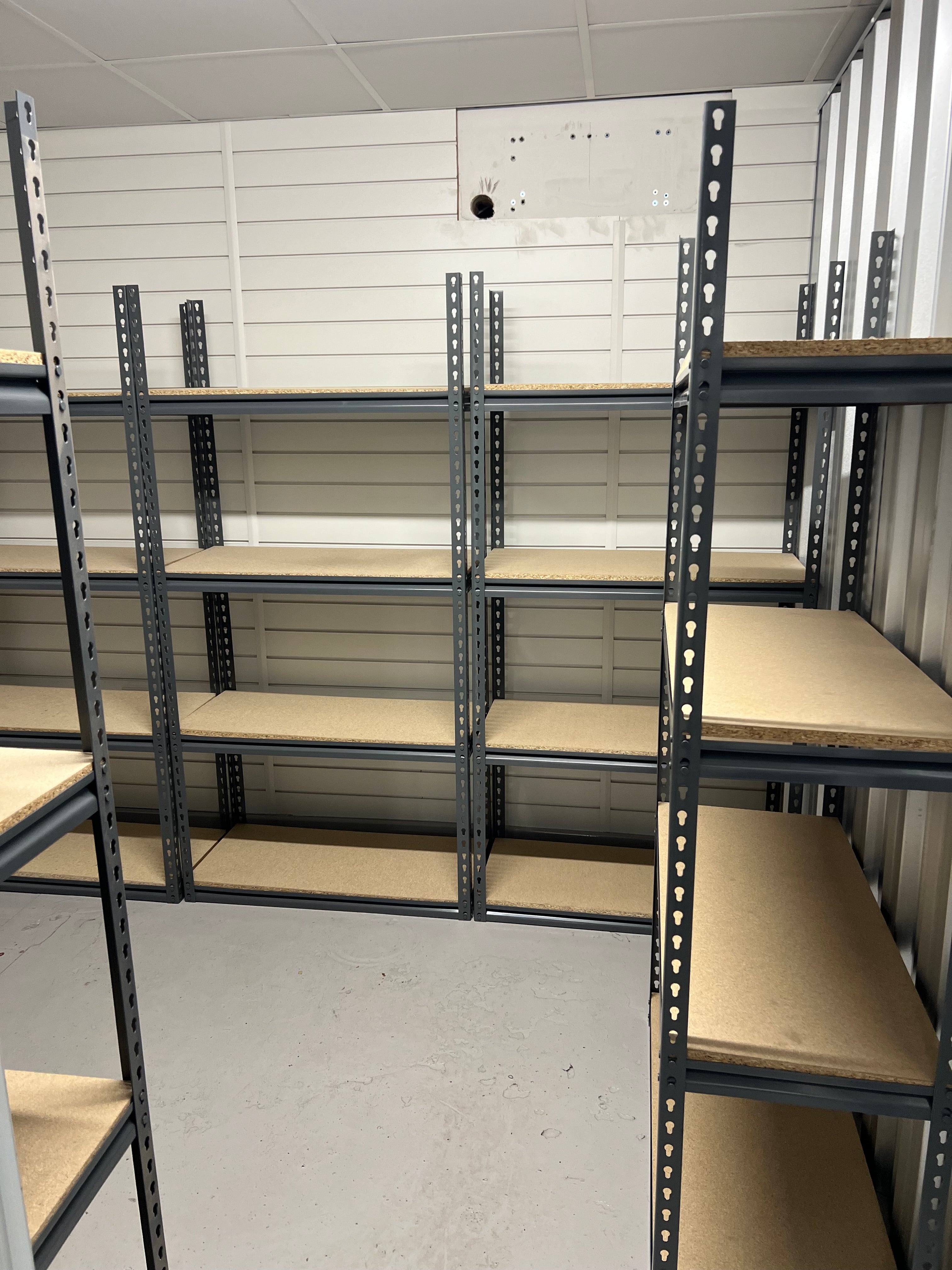 Garage Shelving - 1830mm High - 910mm Wide - 410mm Deep