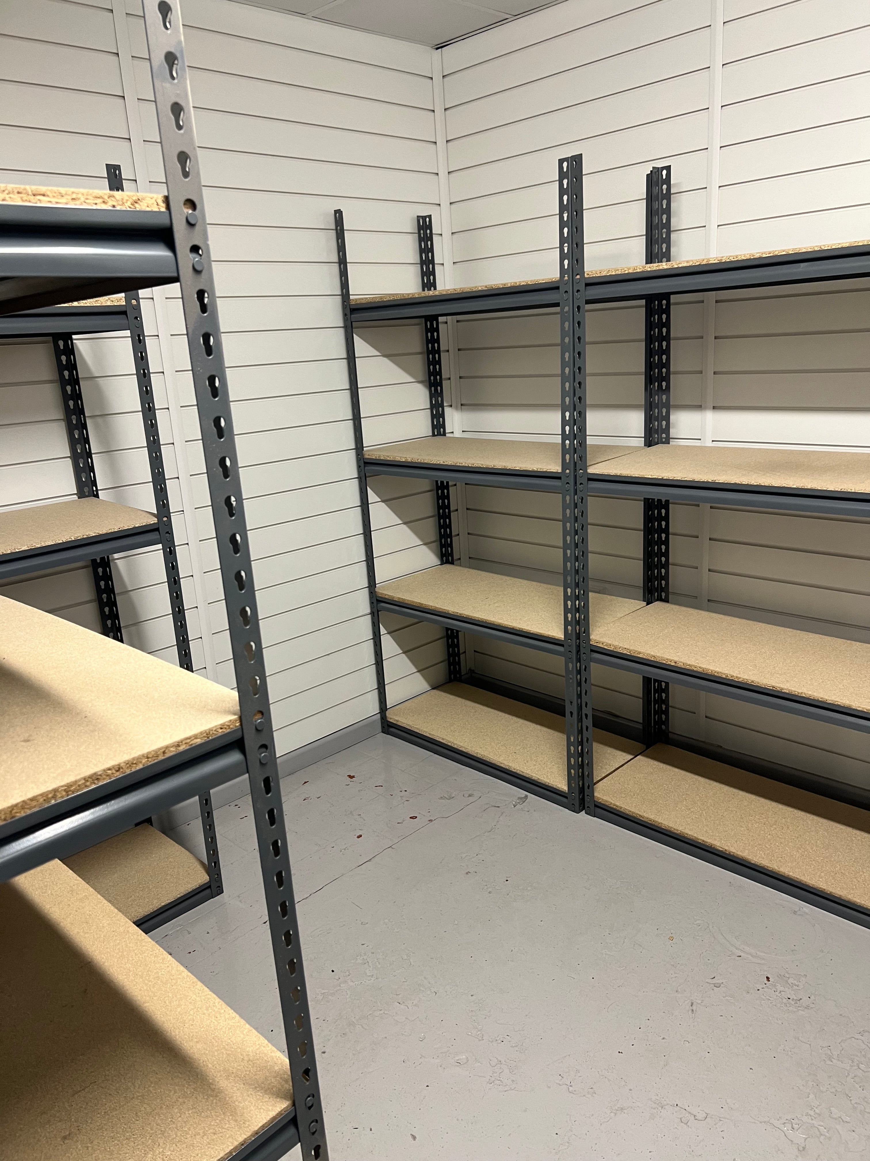 Garage Shelving - 1830mm High - 910mm Wide - 410mm Deep