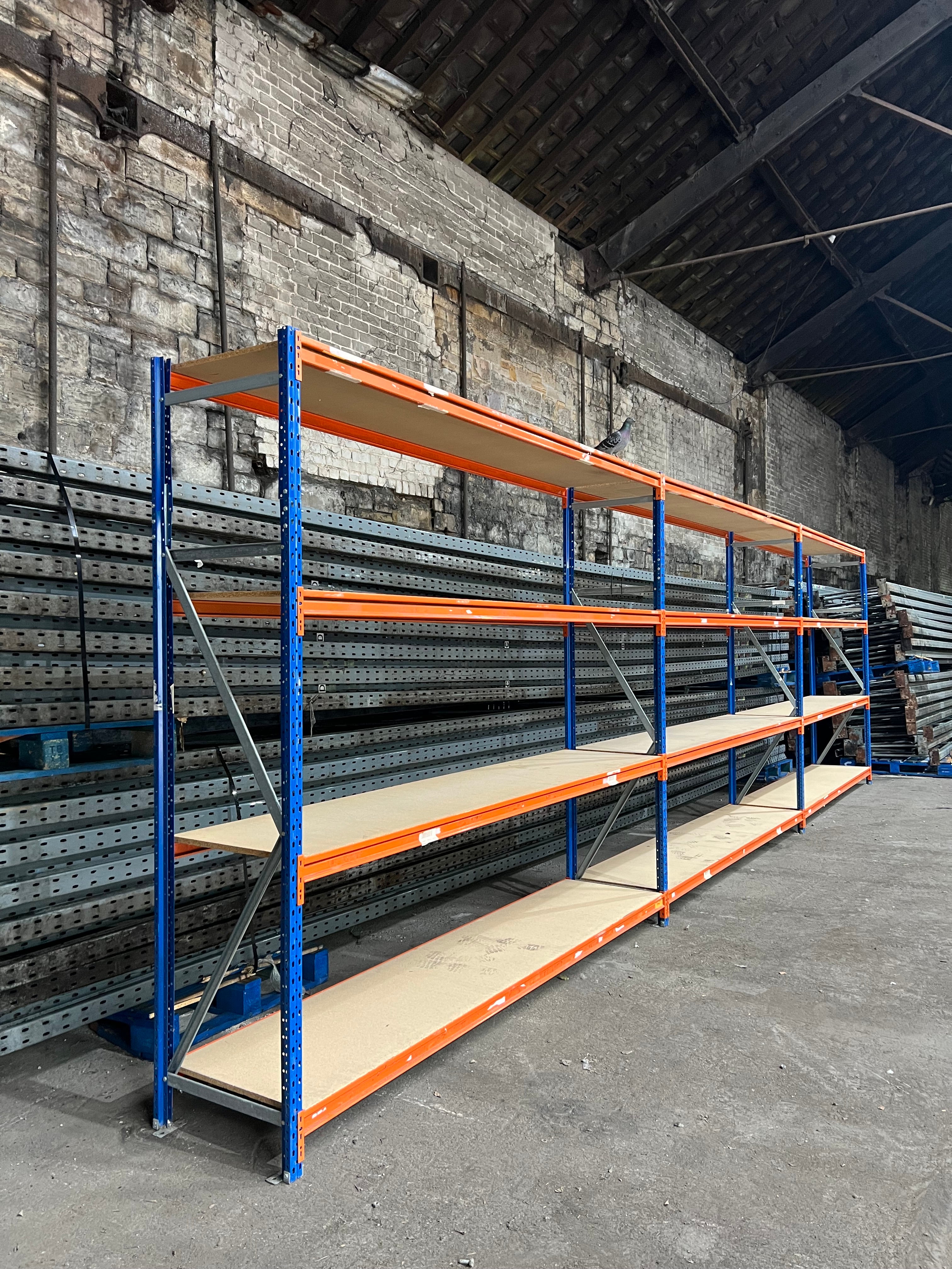 Used AR Longspan 2500mm High - 600mm Deep - 2400mm Wide - 3 Joined Bays