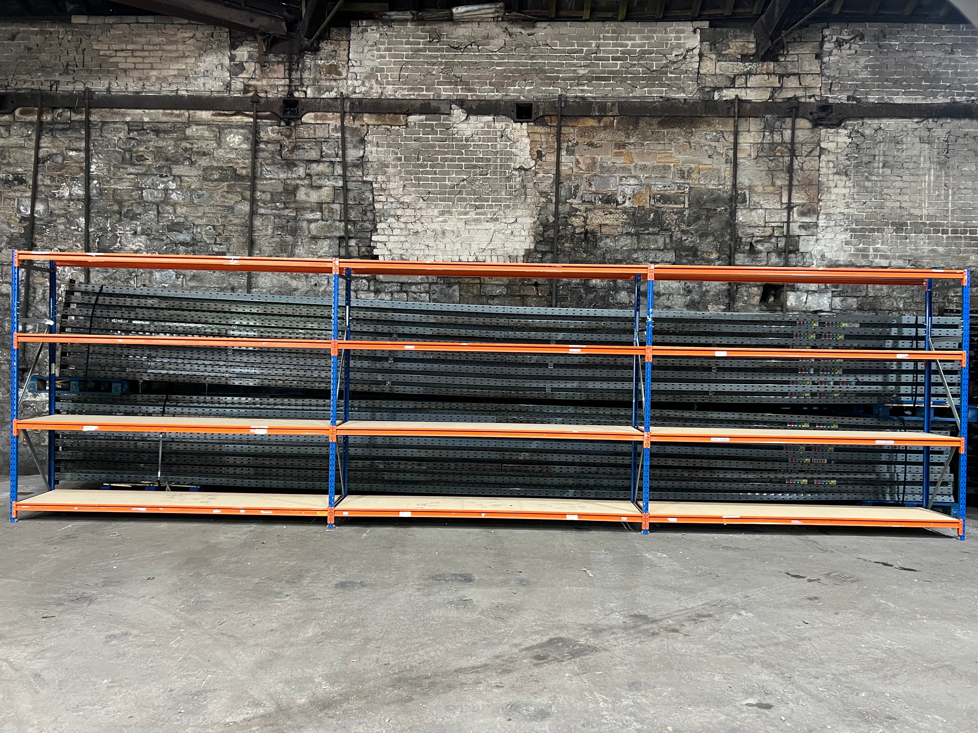 Used AR Longspan 2500mm High - 600mm Deep - 2400mm Wide - 3 Joined Bays
