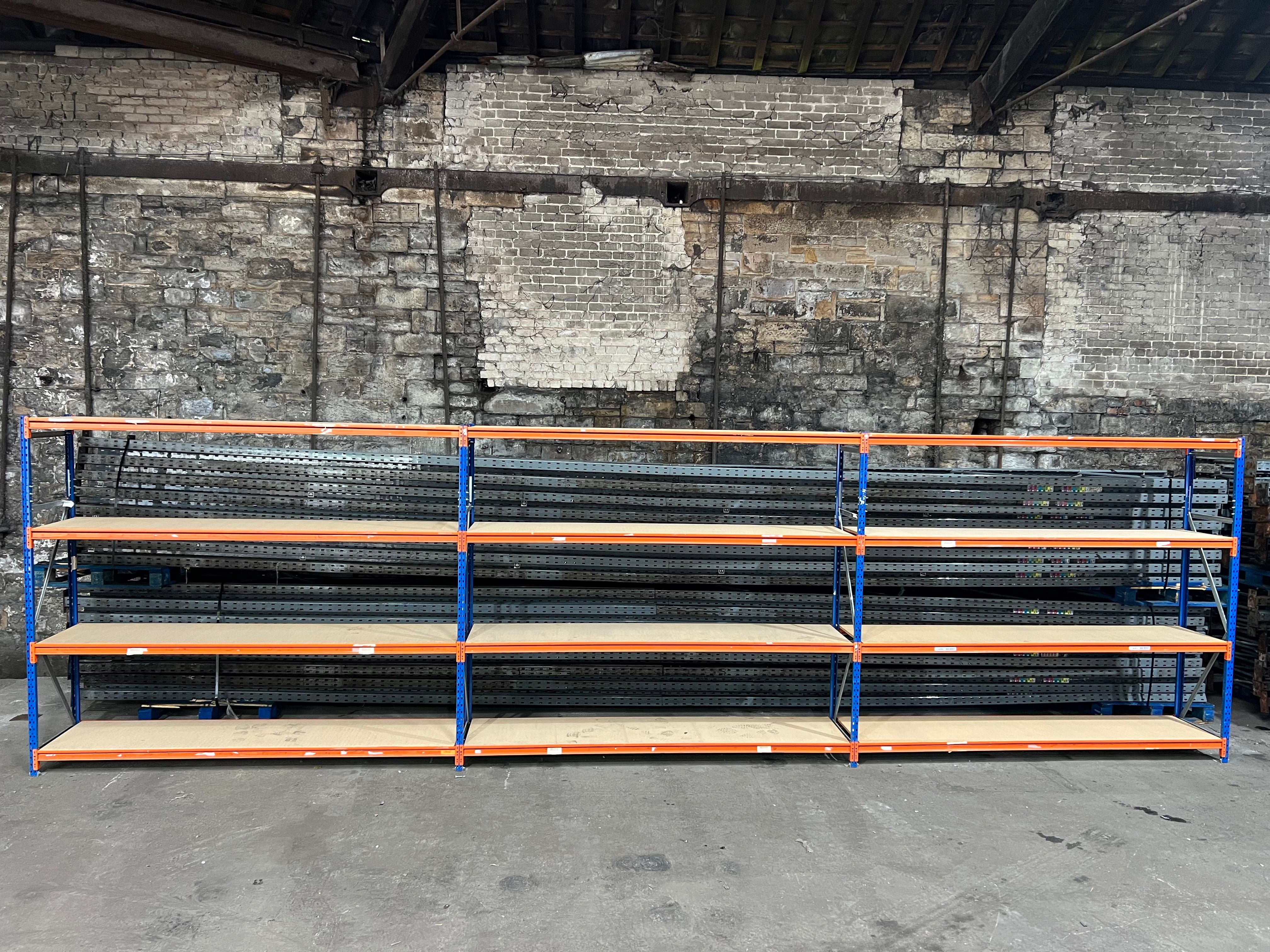 Used AR Longspan 2500mm High - 600mm Deep - 2400mm Wide - 3 Joined Bays