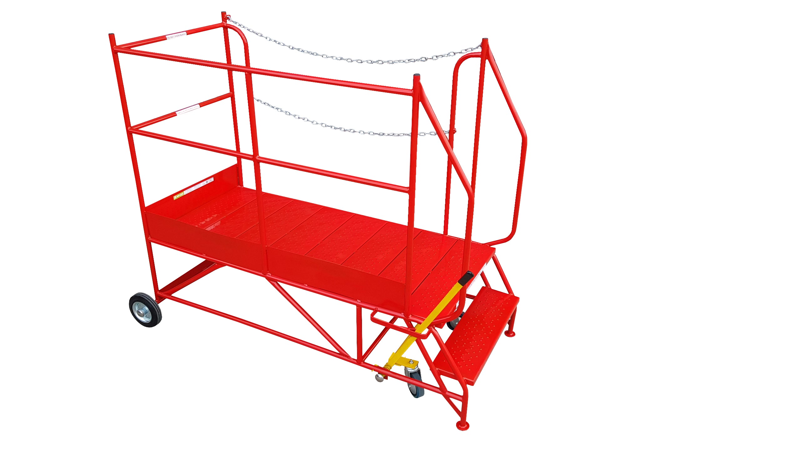 Access Platform Ladders Warehouse Safety Steps - Access Platform Mobile Ladders - Cracking Racking