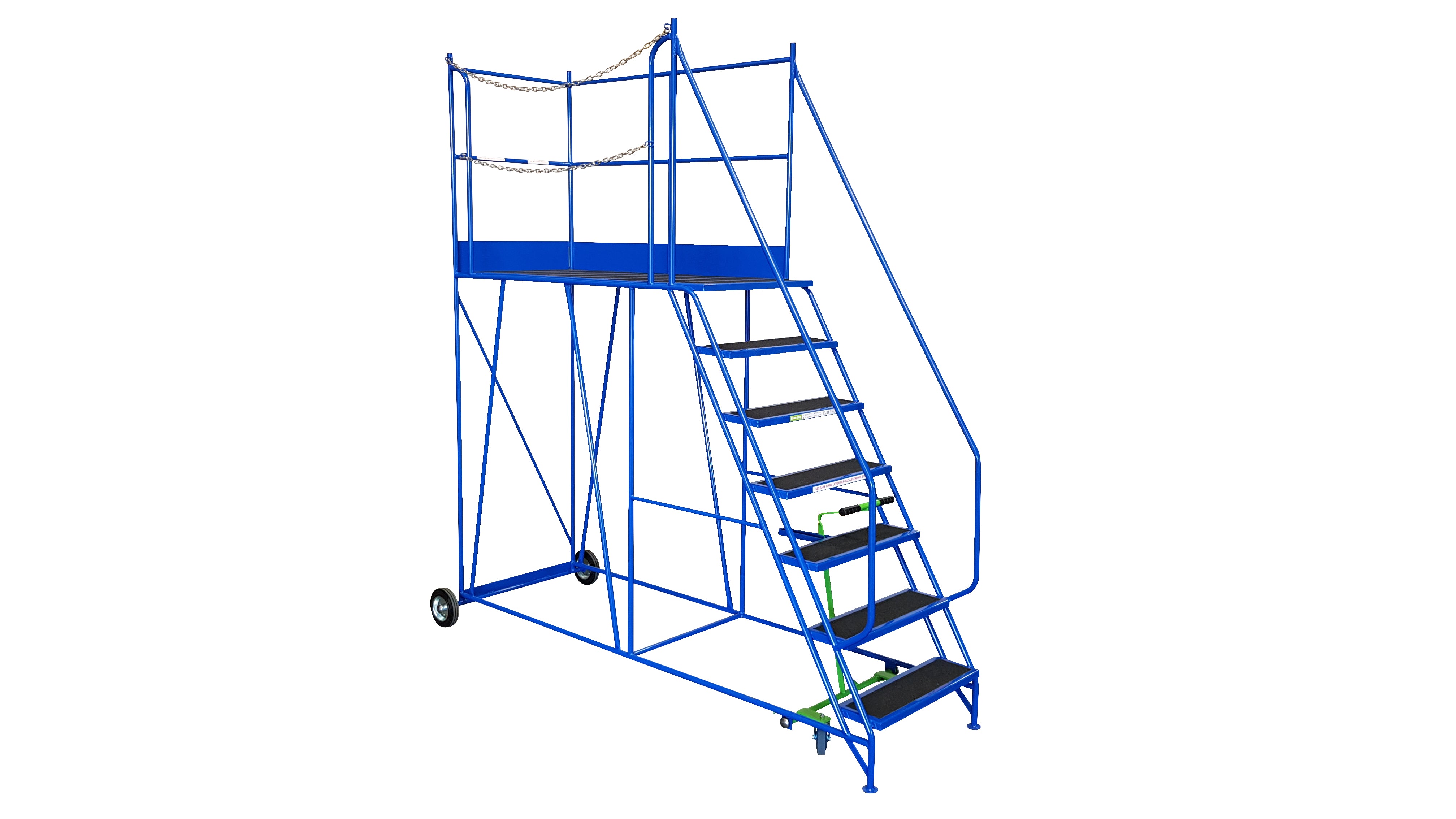 Access Platform Ladders Warehouse Safety Steps - Access Platform Mobile Ladders - Cracking Racking