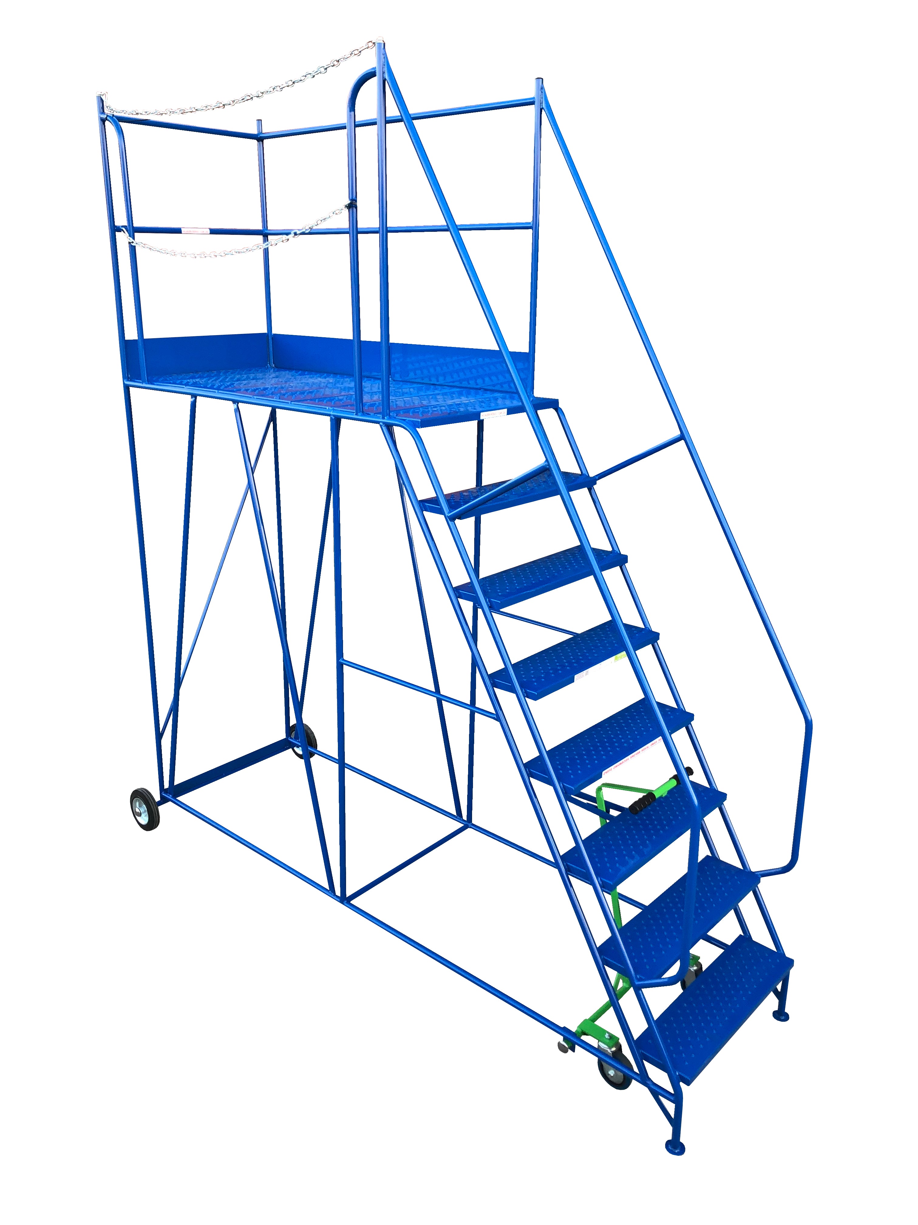 Access Platform Ladders Warehouse Safety Steps - Access Platform Mobile Ladders - Cracking Racking