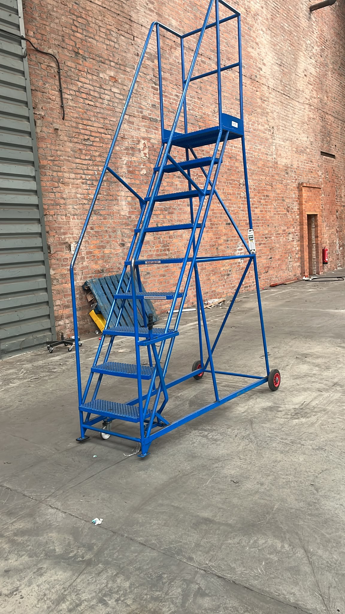 Used Mobile Warehouse Ladders - Various Heights