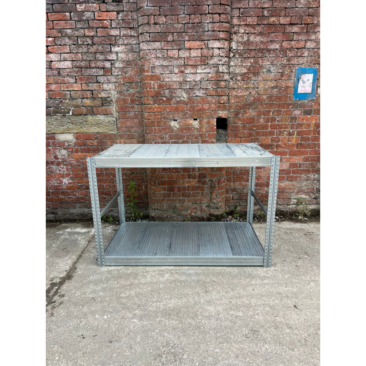 Galvanised Workbench - Picking and Packing Table - 1500mm Wide - 800mm Deep