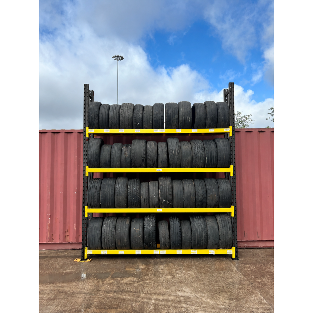 Used Link 51 Tyre Bay - 3000mm High - 4 Levels - Starter Bay