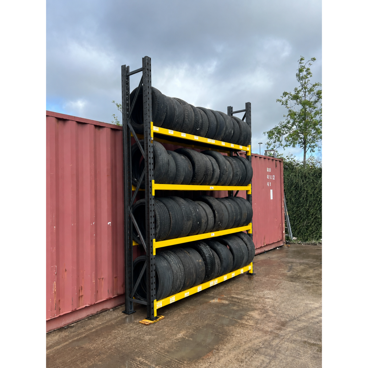 Used Link 51 Tyre Bay - 3000mm High - 4 Levels - Starter Bay