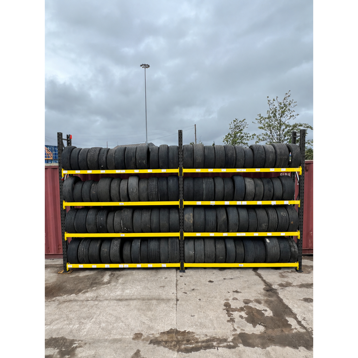 Used Link 51 Tyre Bay - 3000mm High - 4 Levels - Extension Bay