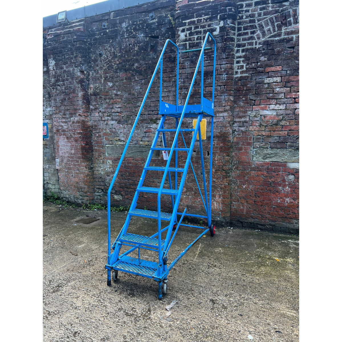 Used Mobile Warehouse Ladders - Various Heights