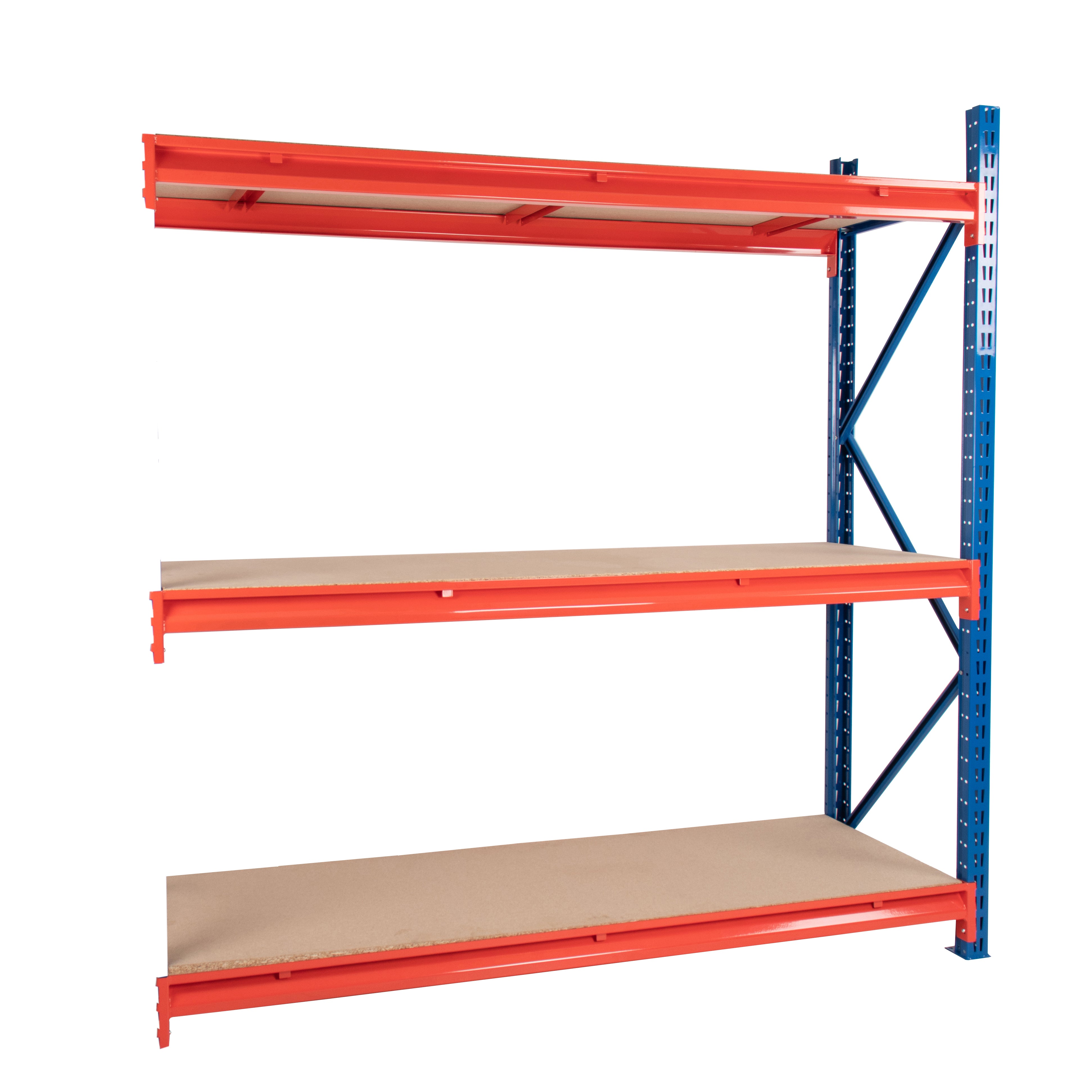 TS Longspan Racking 1984mm High - Complete with Chipboard - Extension Bays