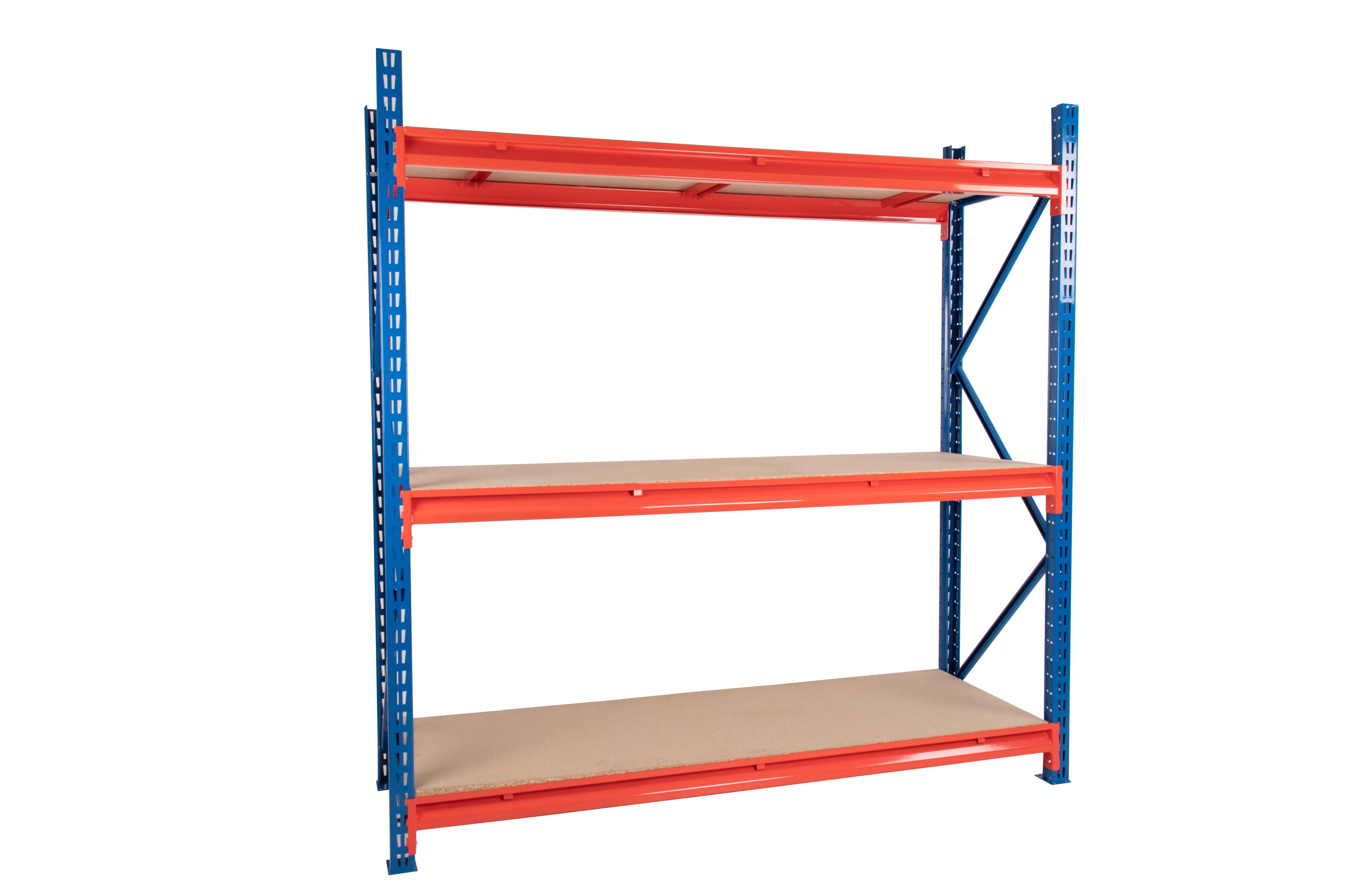 TS Longspan Racking 1984mm High - Complete with Chipboard - Starter Bays