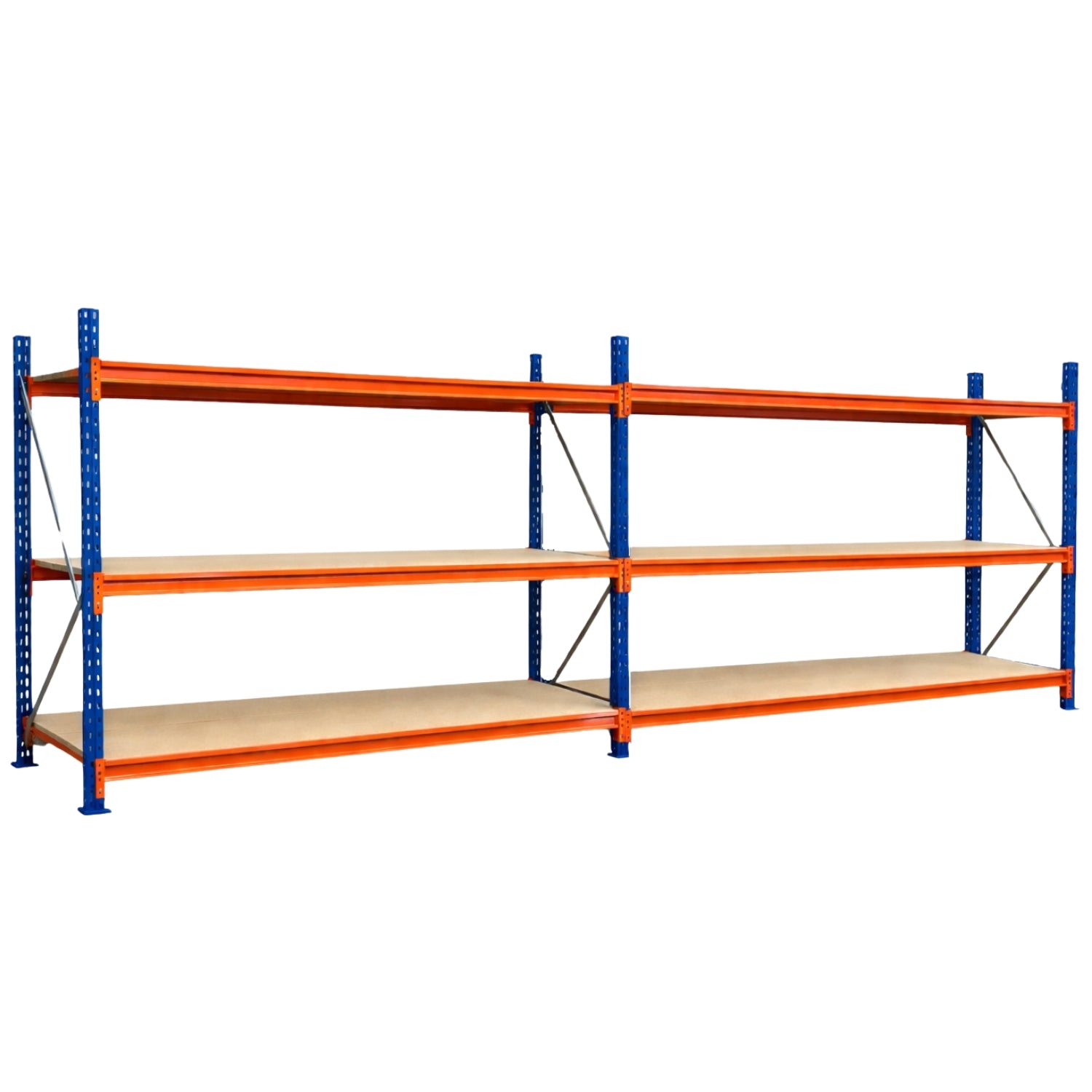 Longspan Shelving 2 Bay 2000mm Heavy Duty | Cracking Racking