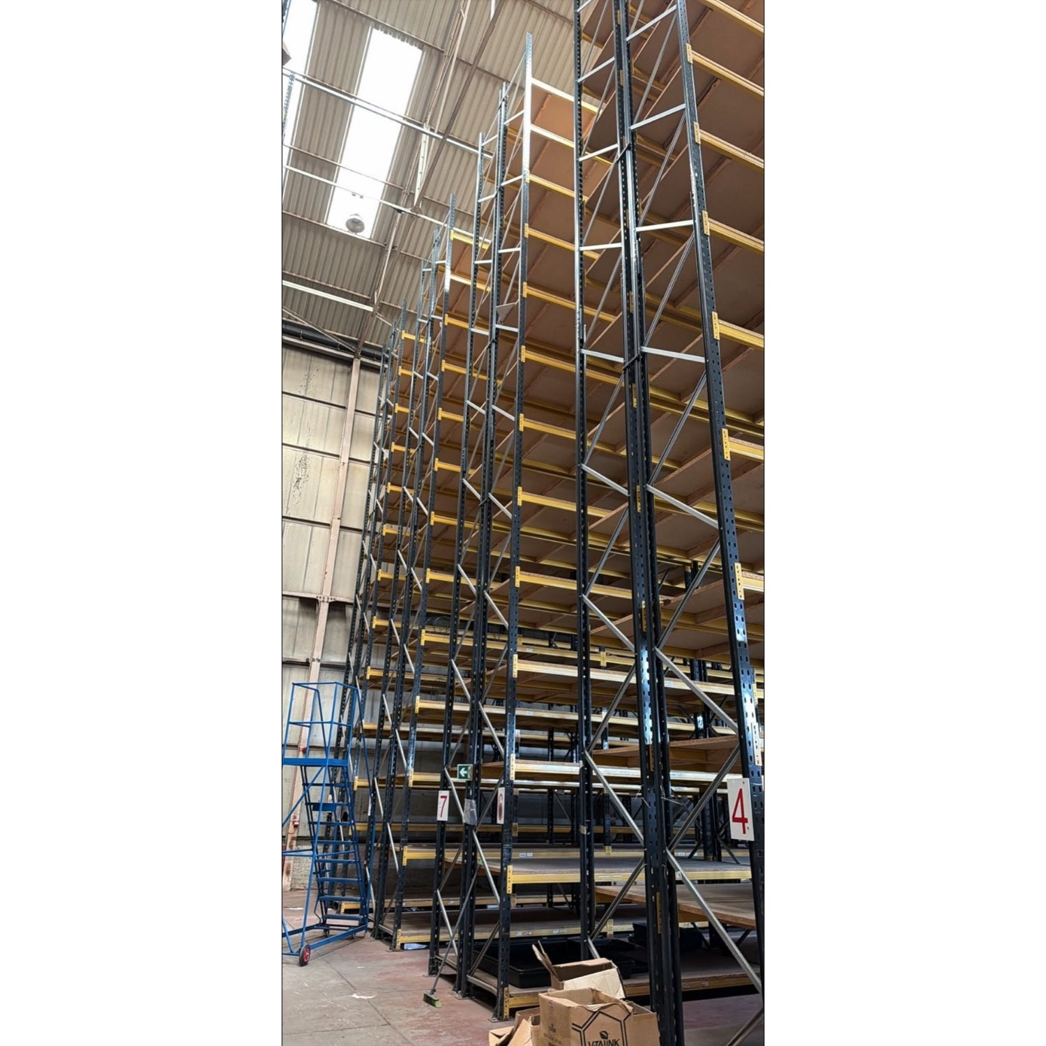 Used Link 51 Pallet Racking - 5850mm High - 850mm Deep - 2700mm Wide