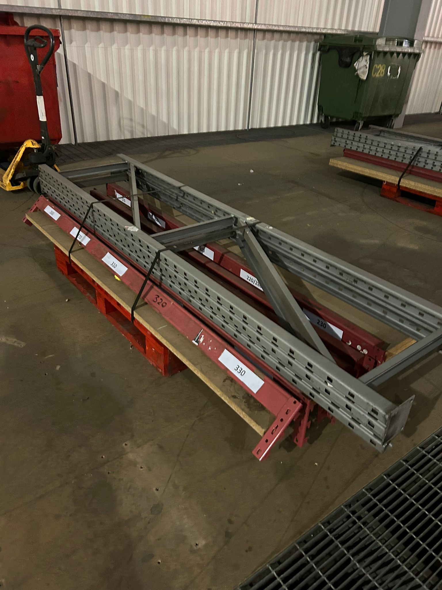 Used Heavy Duty Shelving - 2700x2500x600mm - 3 Levels