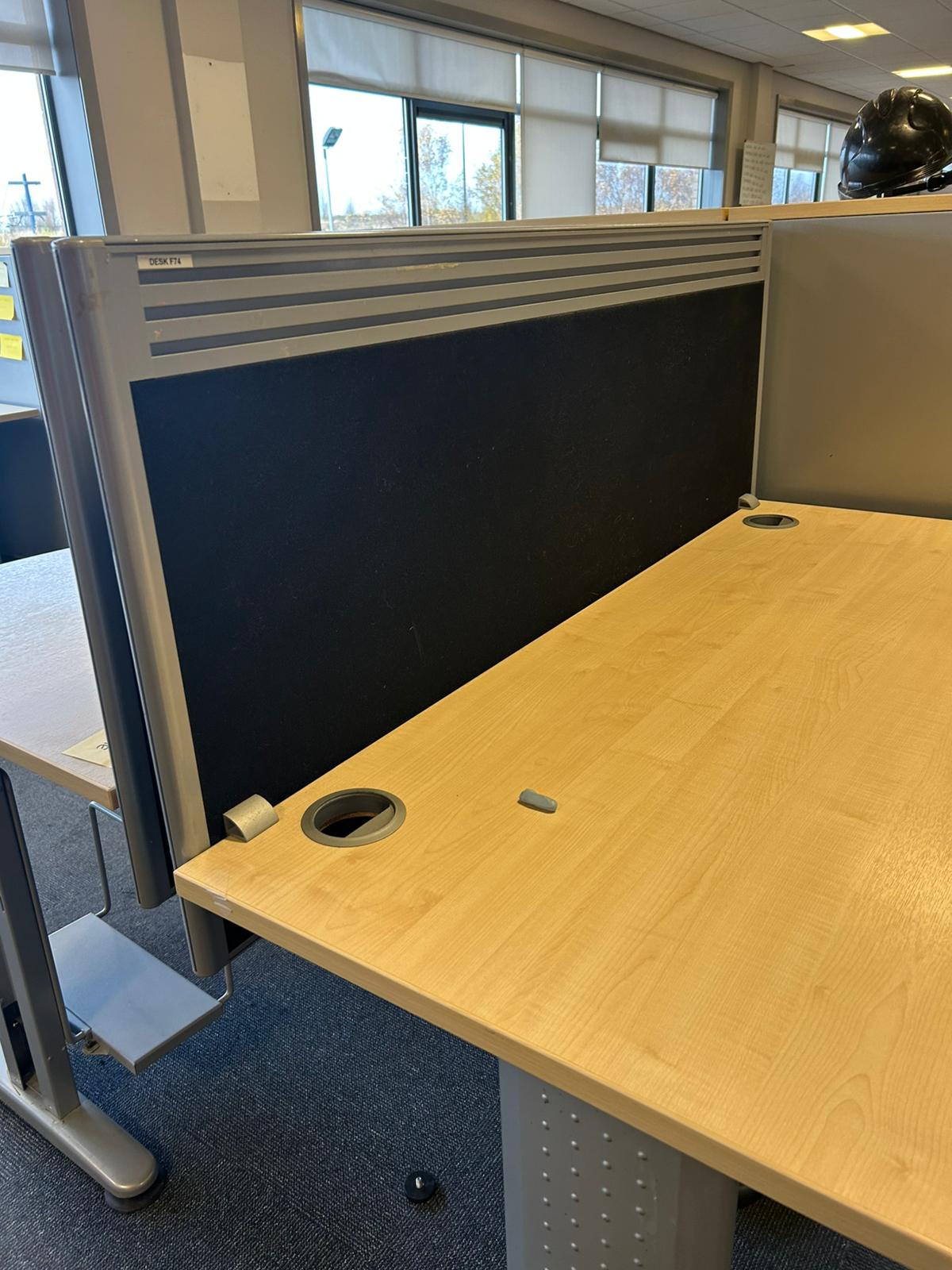 Used Computer Desk Dividers - 1400mm Length