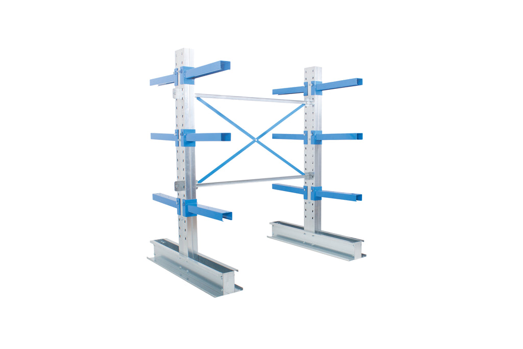 New Cantilever Racking Double Sided - Choose Height - Choose Arm Length - Starter Bay