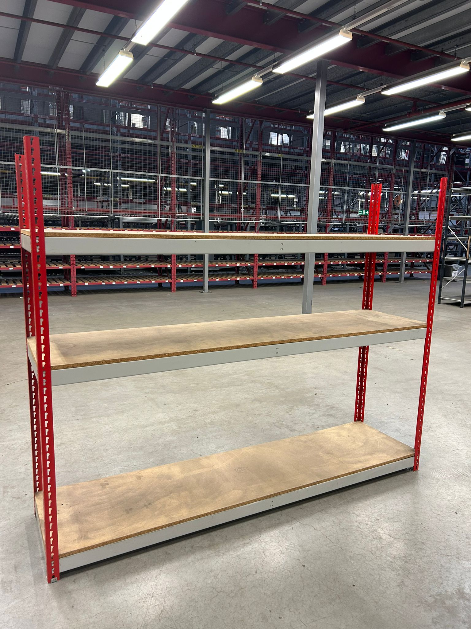 Used Boltless Rivet Racking - 2000x2440x610mm - 3 Levels