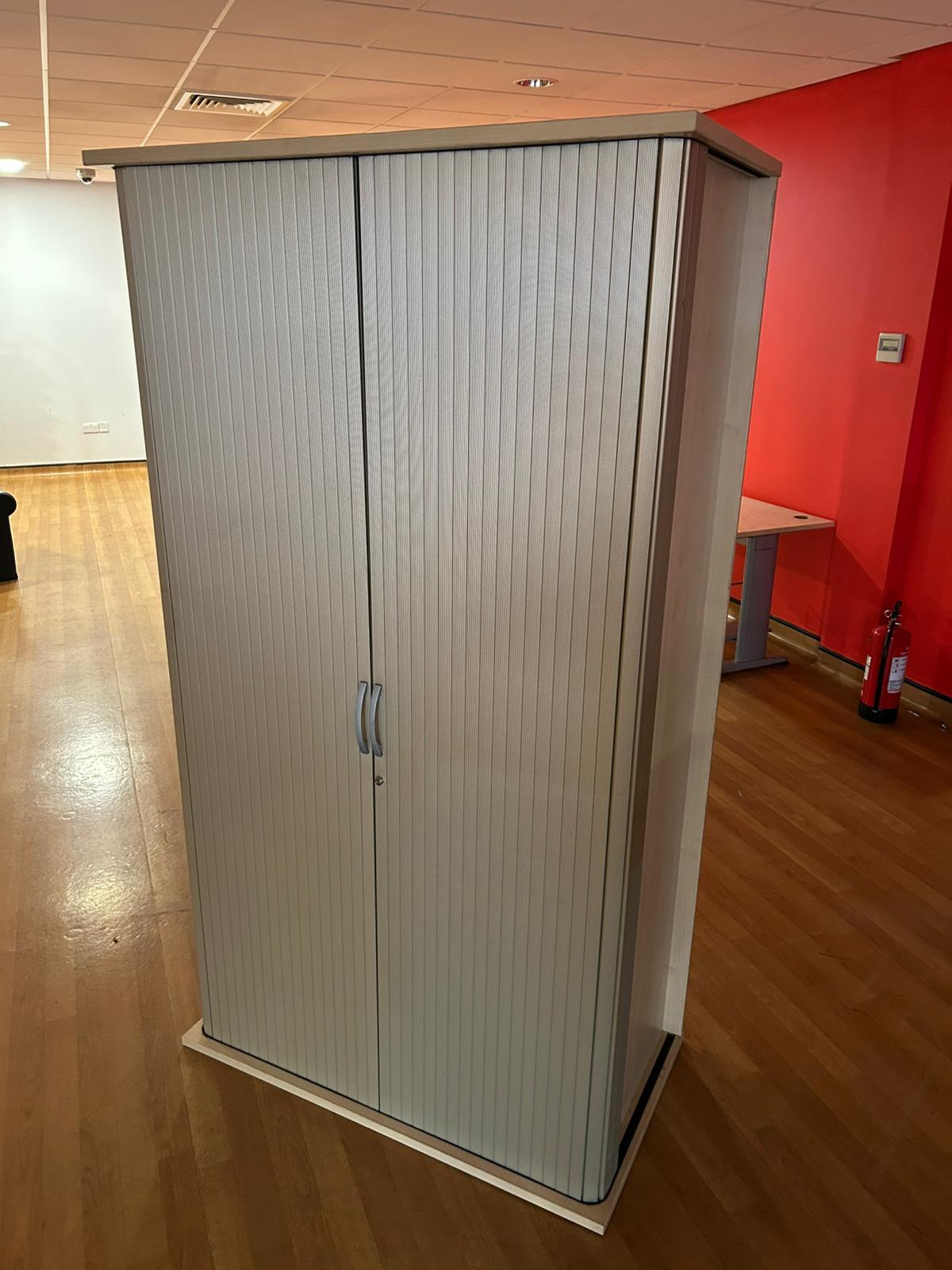 Used Large Storage Cabinet with Sliding Doors - 2000mm High