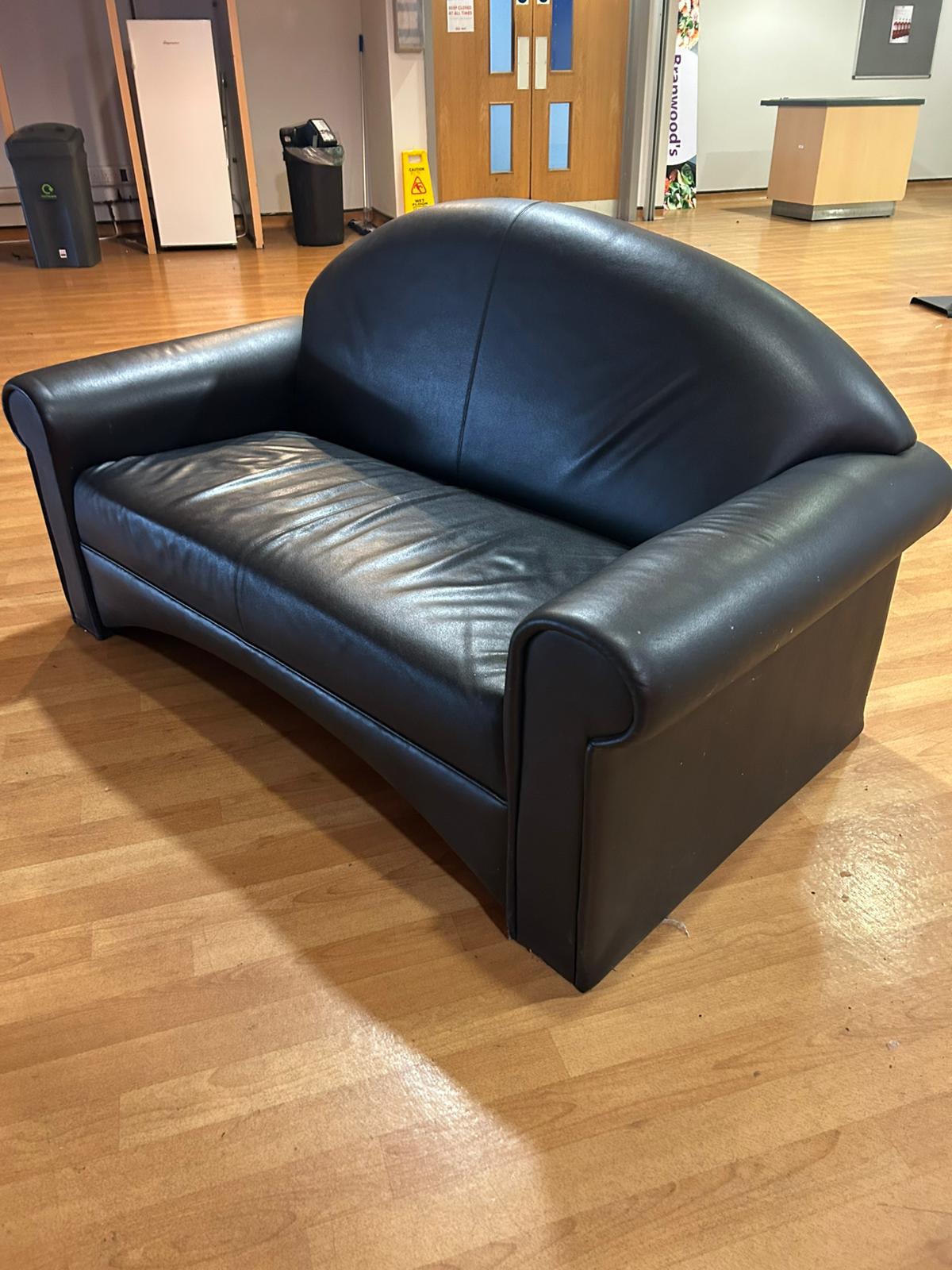 Leather Couch - 2 Seater